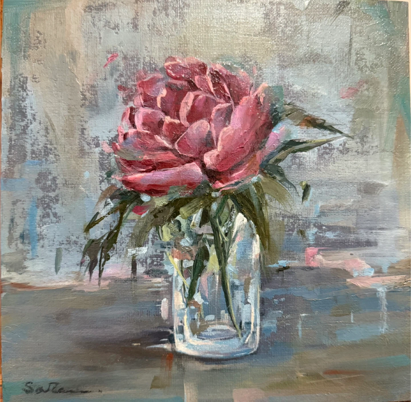 Floral Oil Painting