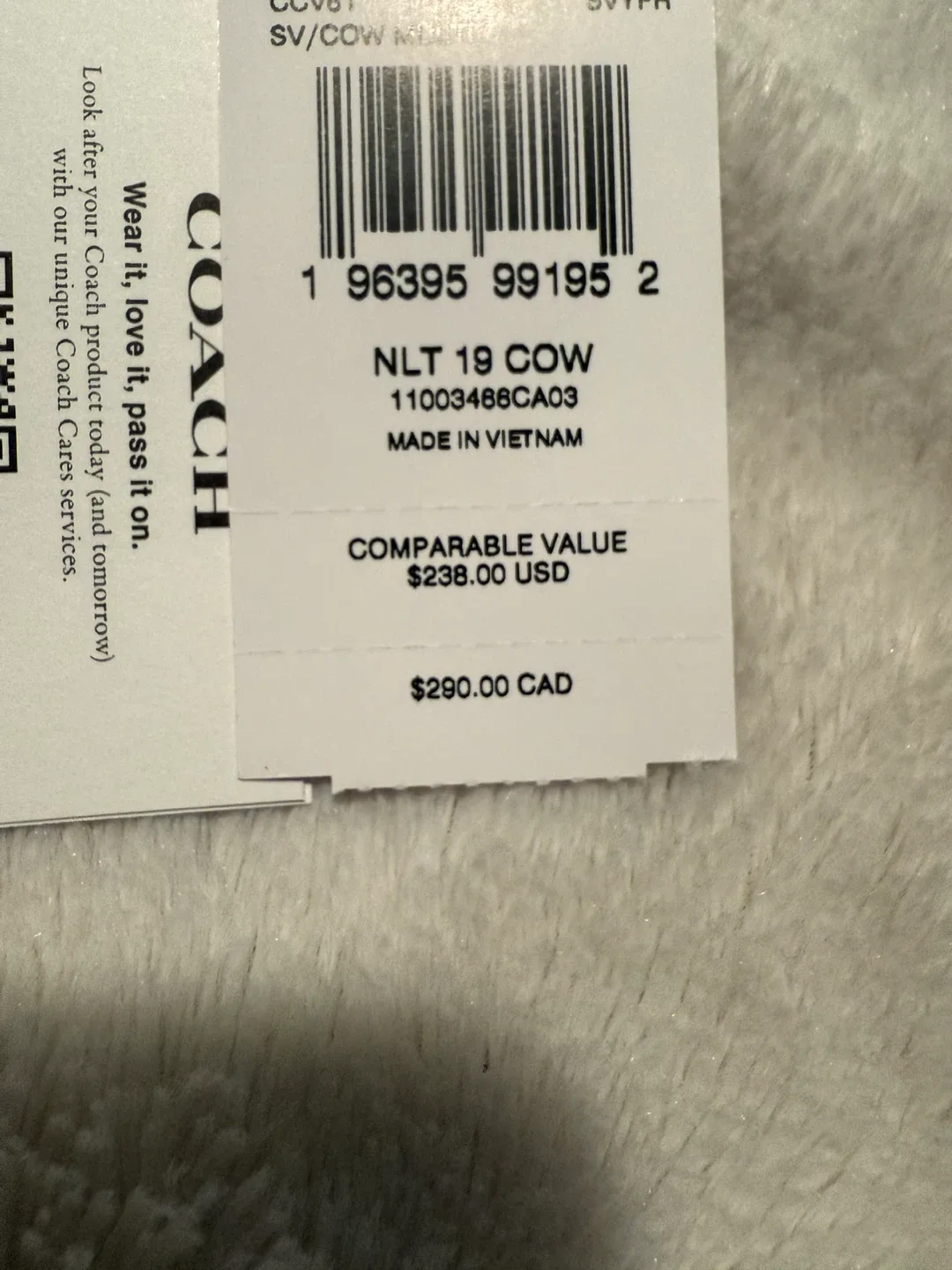 Coach Cow print purse image indicator(4)