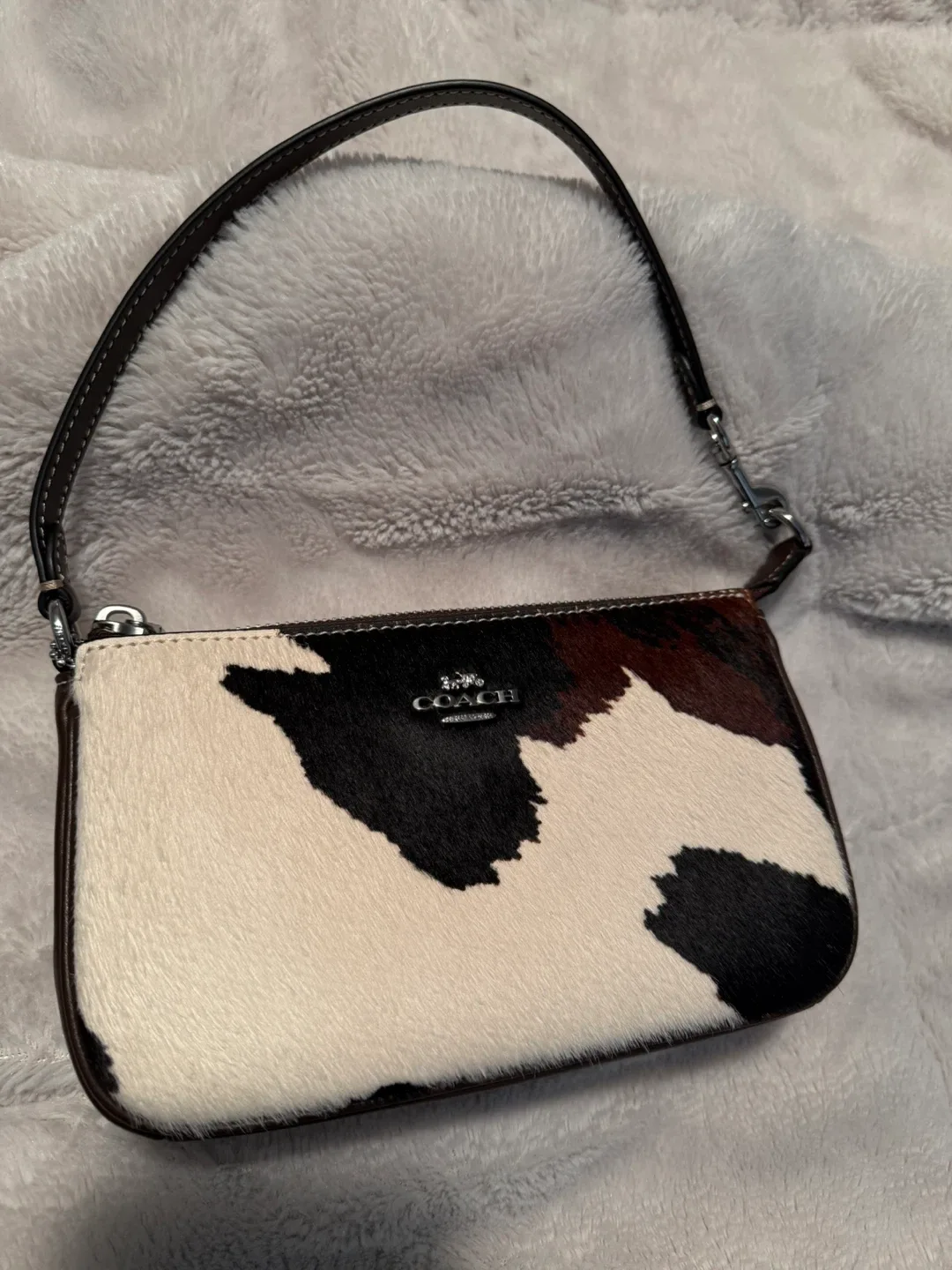 Coach Cow print purse image indicator(2)