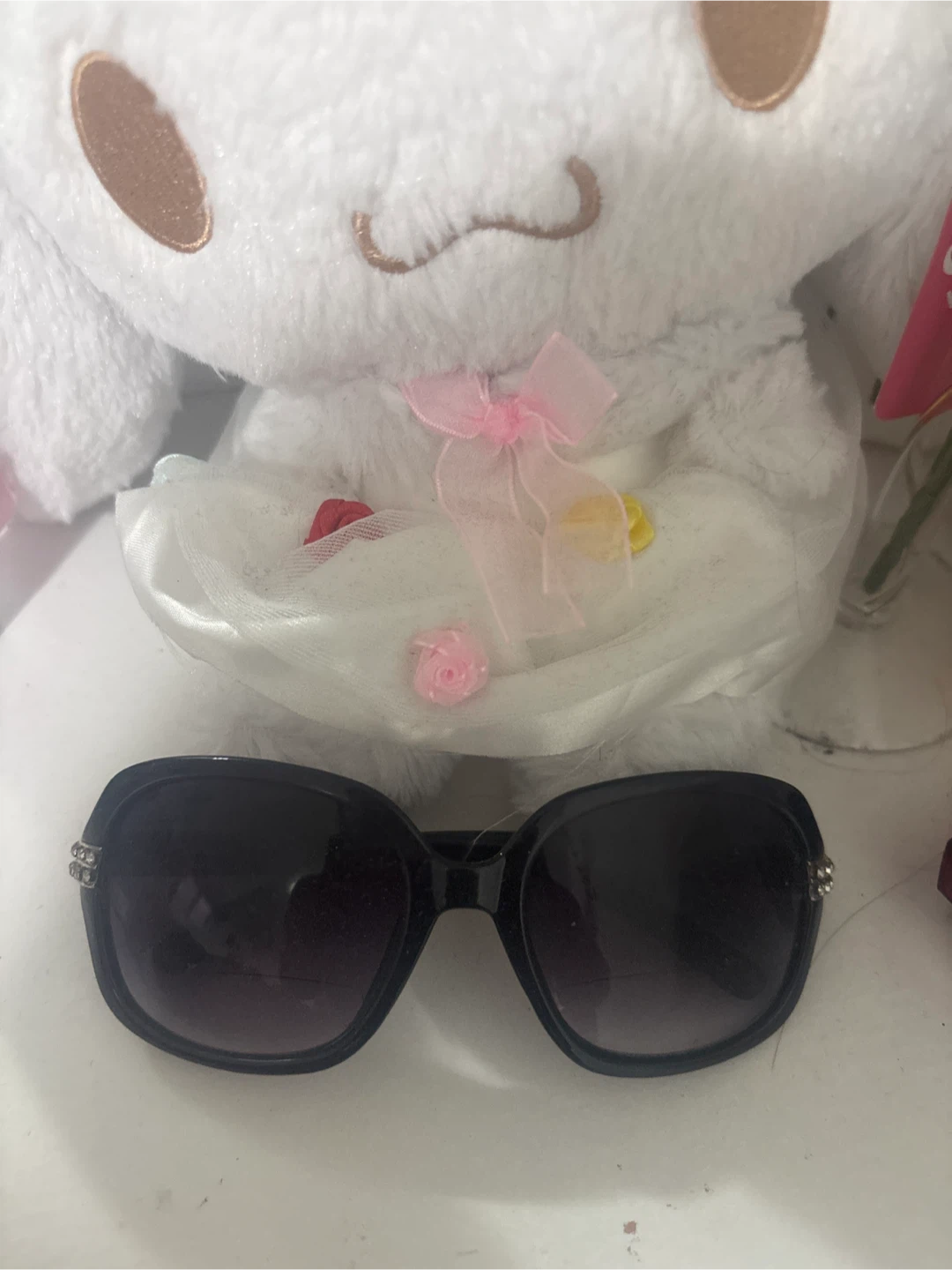 Y2K black Sunglasses