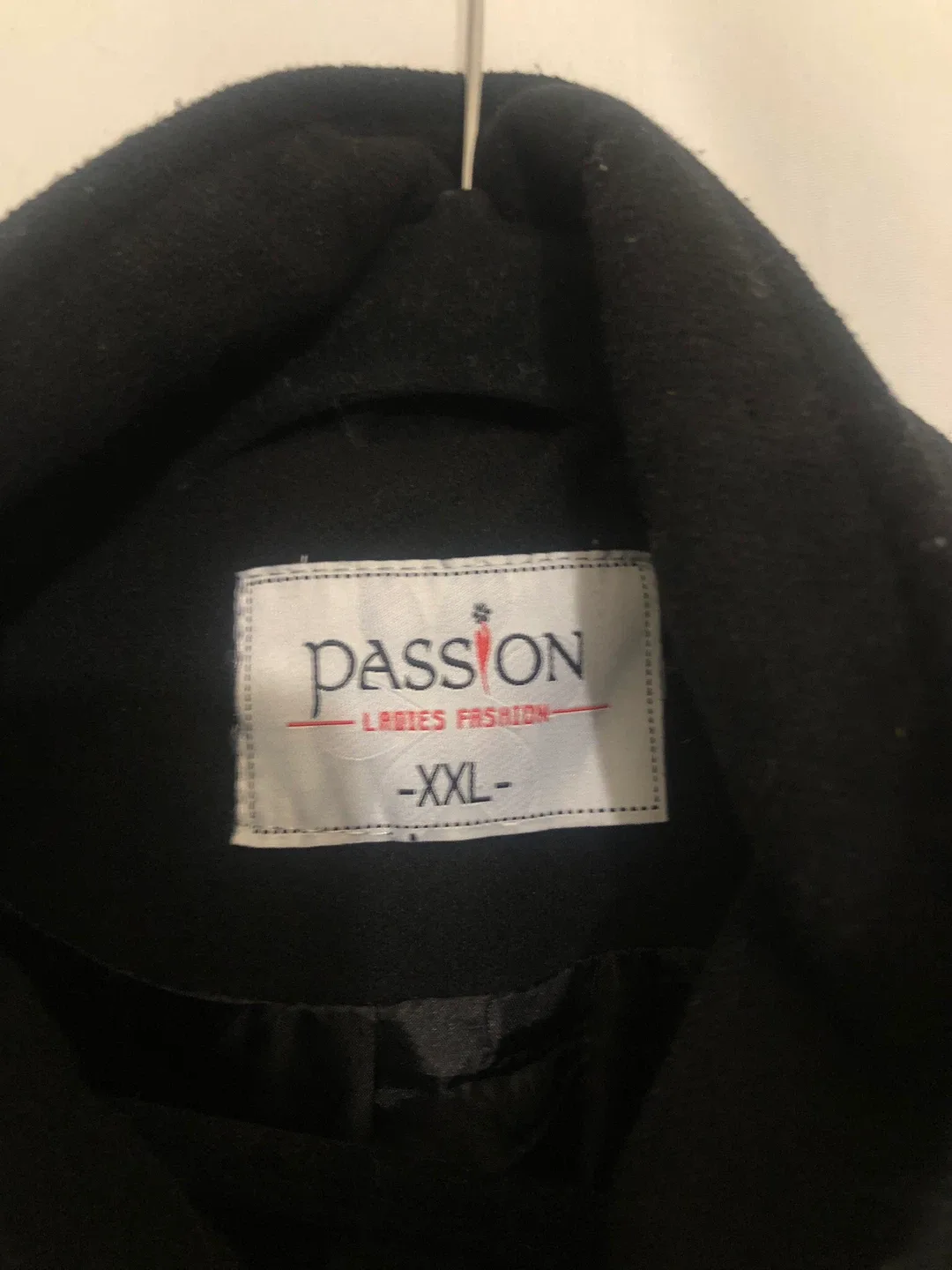 Women’s Long Black Wool Coat. image indicator(3)