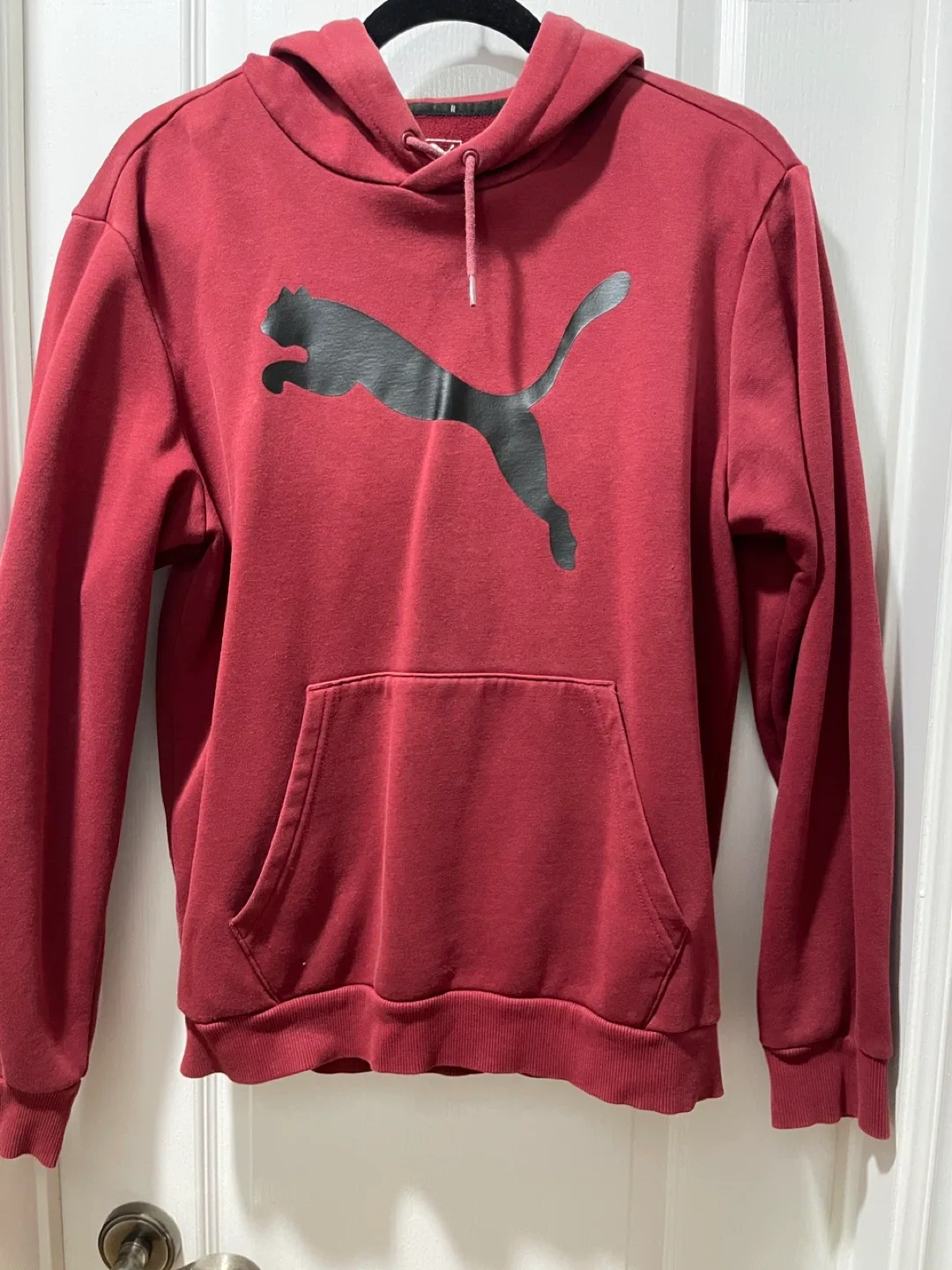 Puma Hoodie - Size M - Burgundy