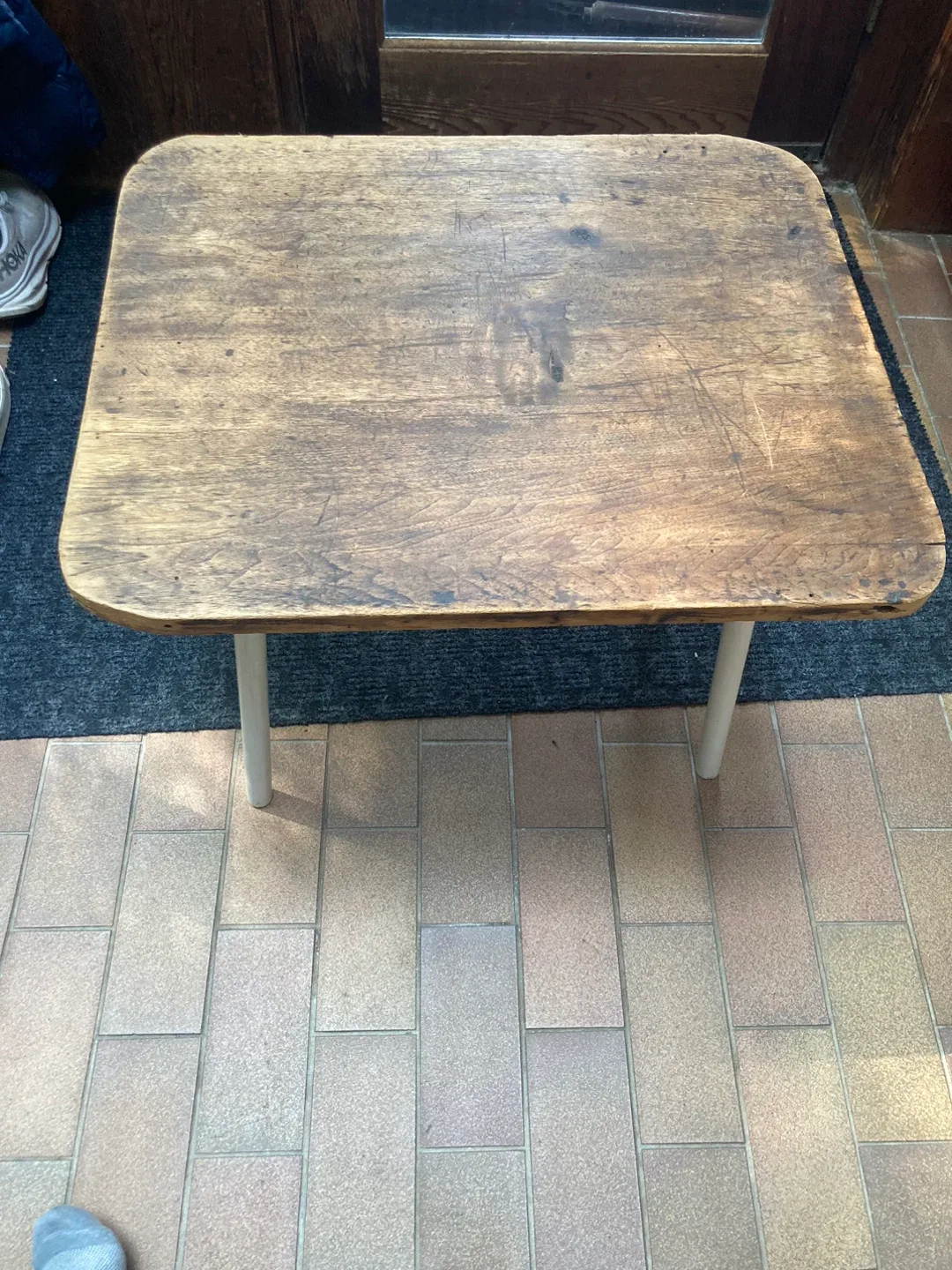 Rustic Side Wooden Table image indicator(2)