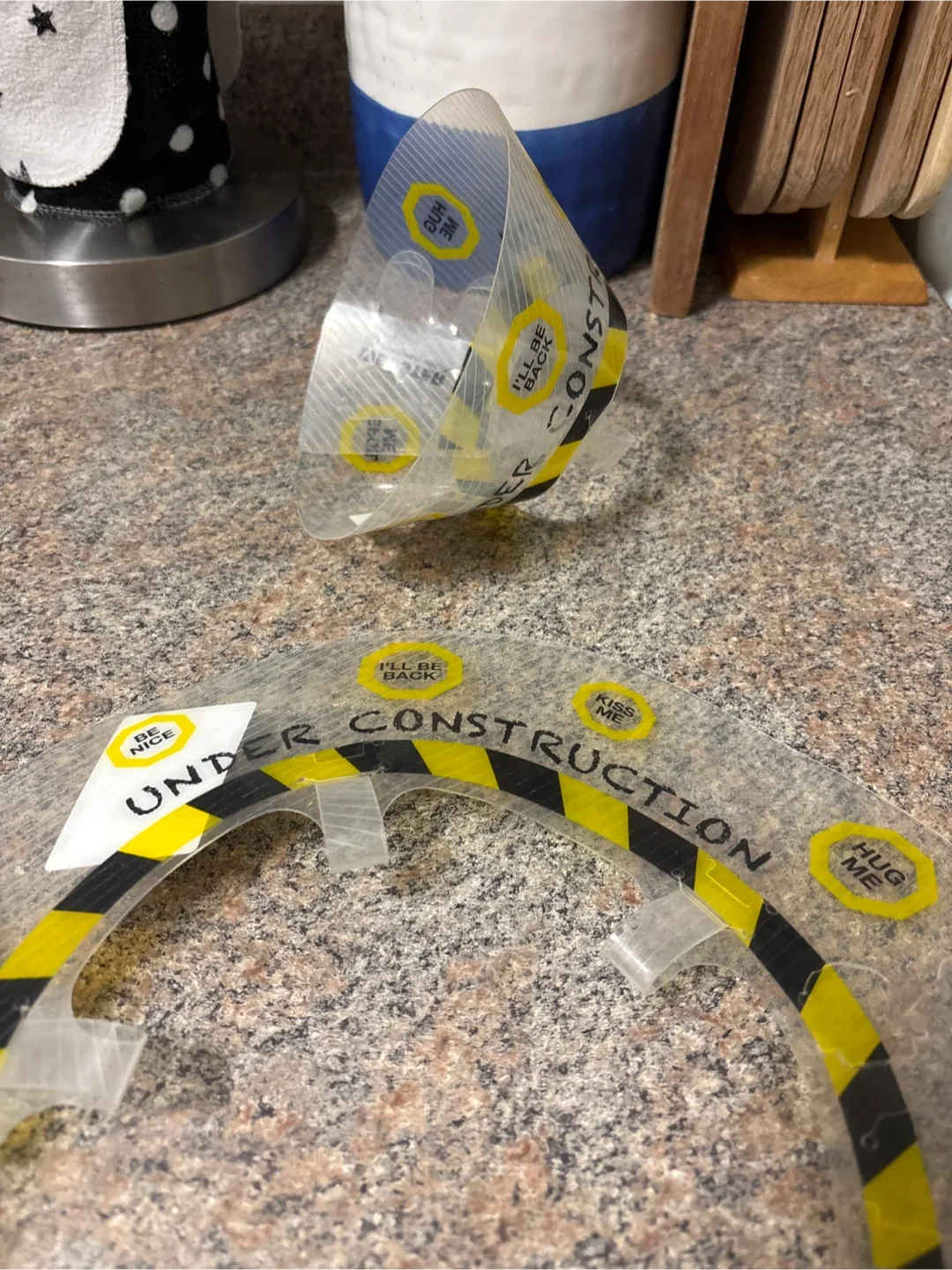 Buster Under Construction Collar 7.5 cm