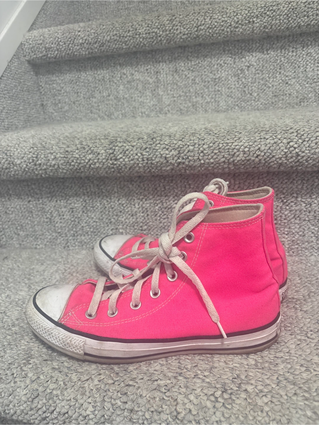 Pink Converse All Star High Tops