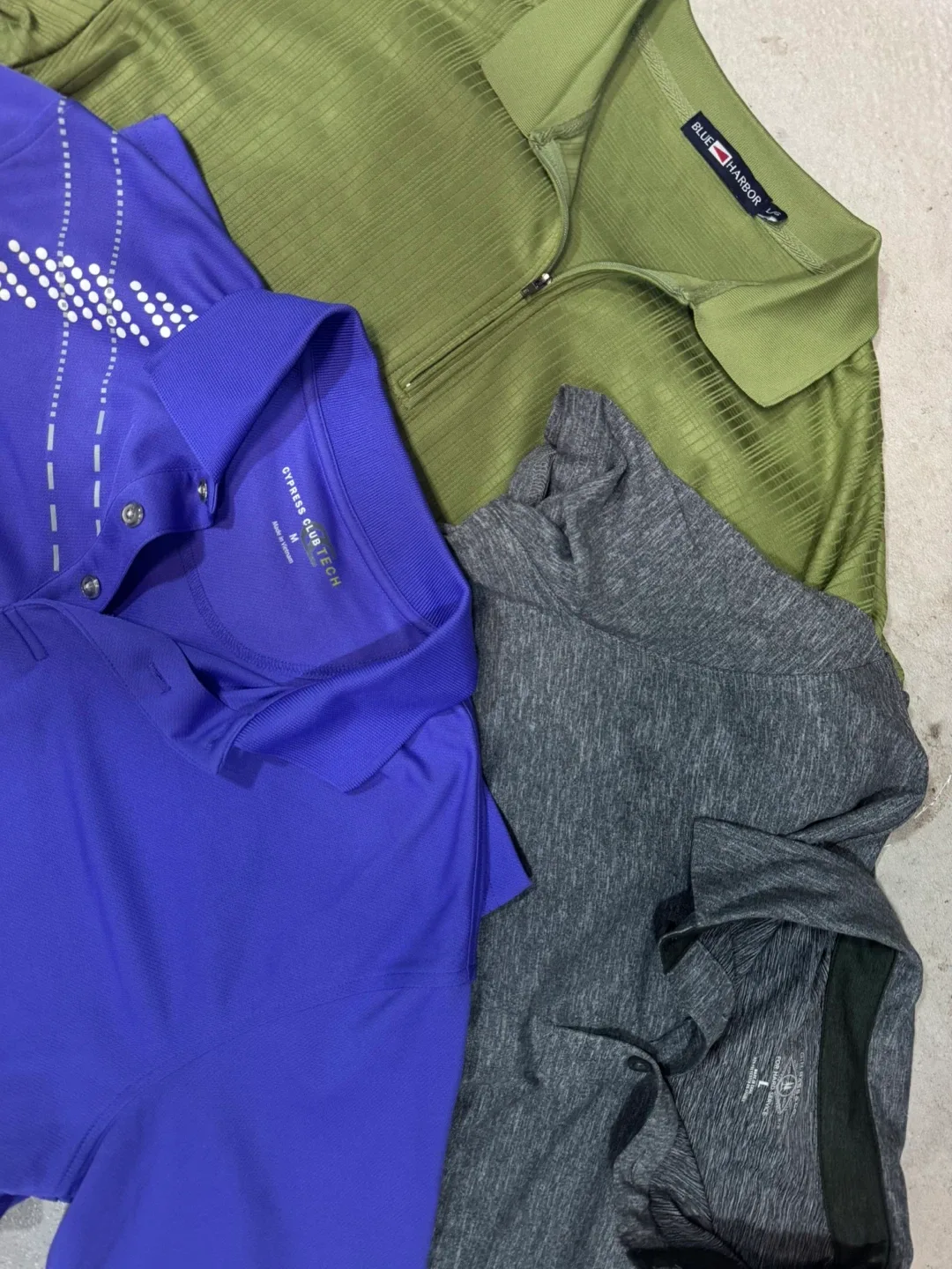 Men's Golf Polos: Blue Harbor, Cypress Club Tech, Under Armour image indicator(2)