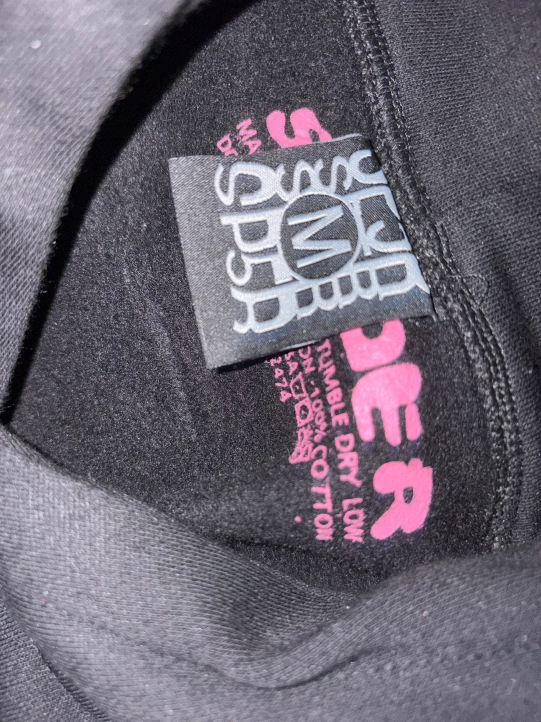 ❗️P*NK SP5DER HOODIE❗️(SIZE M) NEGOTIABLE image indicator(4)