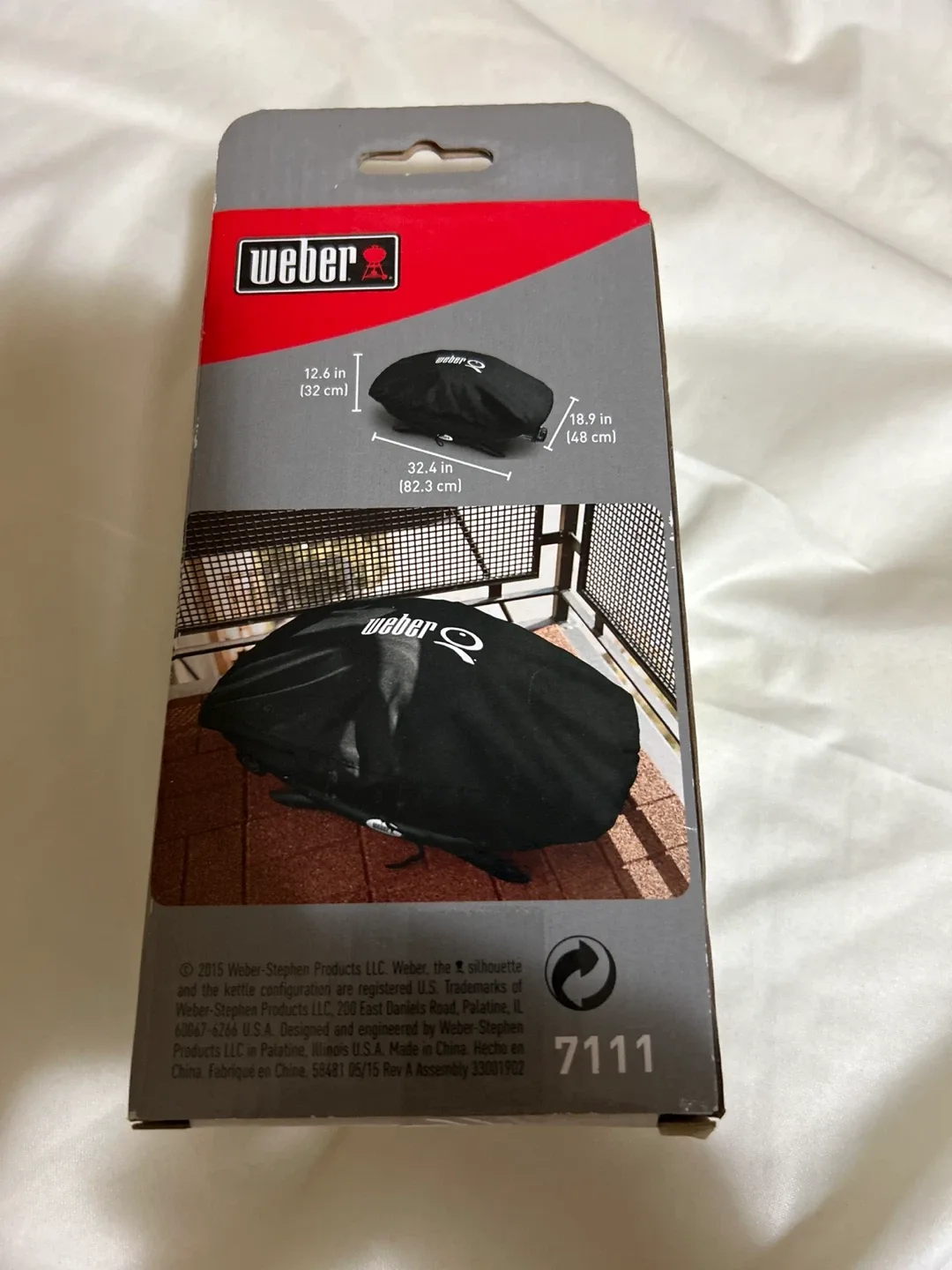 Weber Q Grill Cover - New in Box image indicator(2)