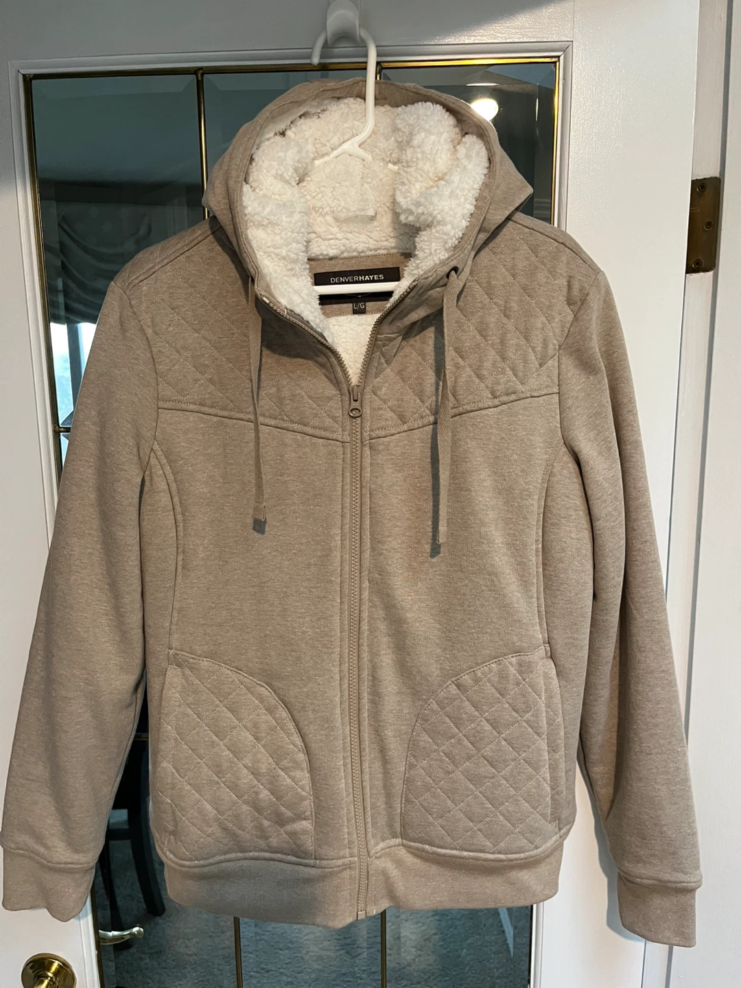Denver Hayes T-Max Sherpa Lined Hoodie - Size L