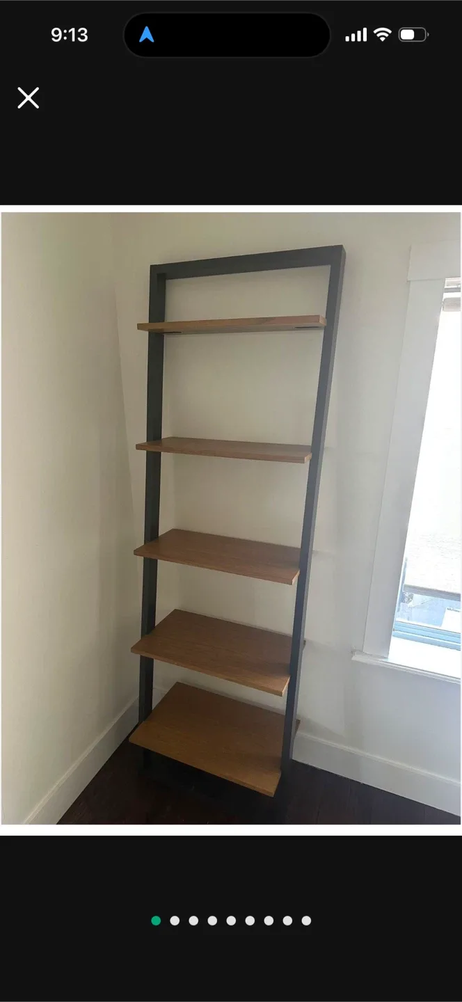 Wooden Ladder Shelf