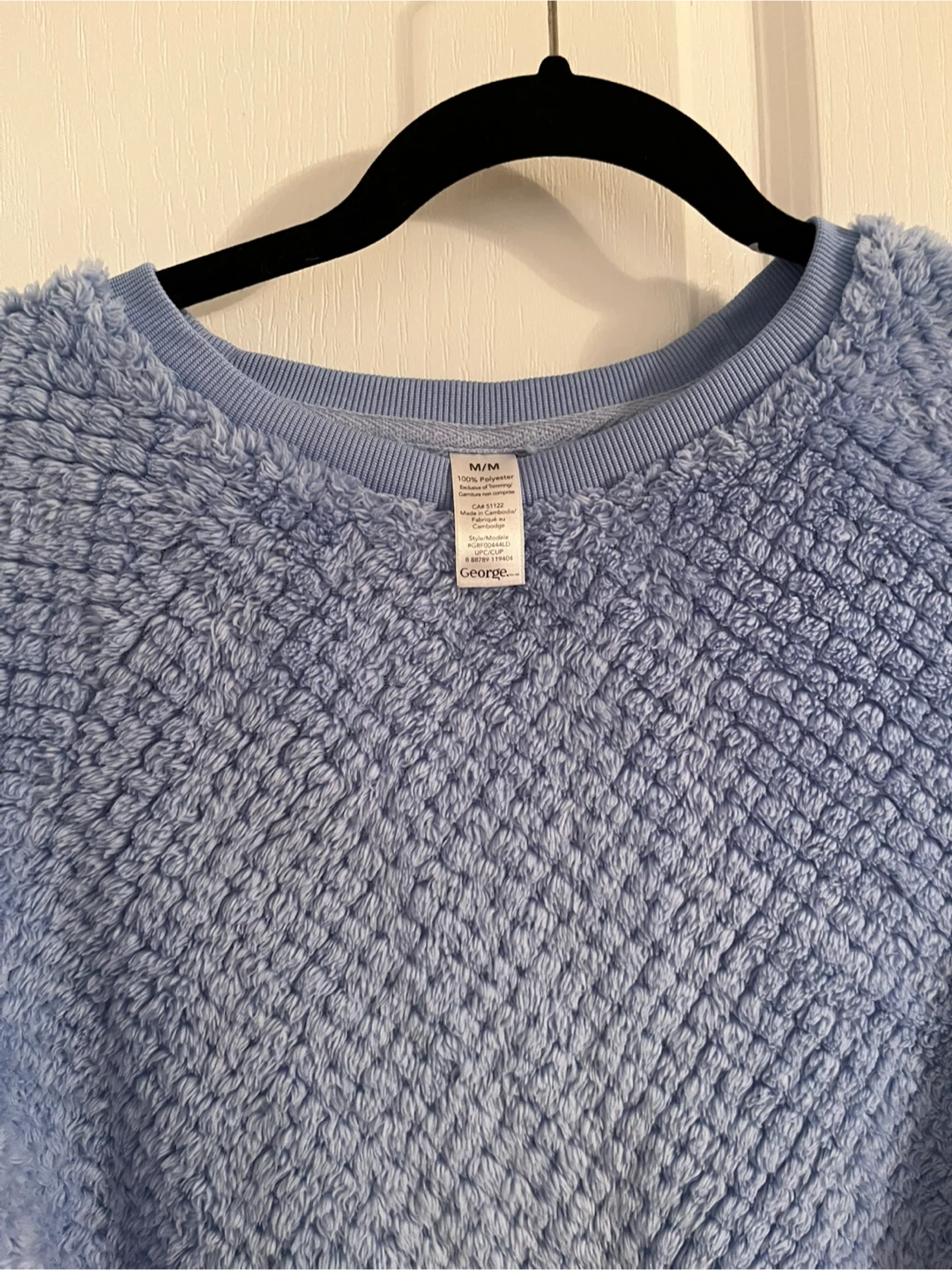 George Fuzzy Knit Sweater - Size M - photo 2