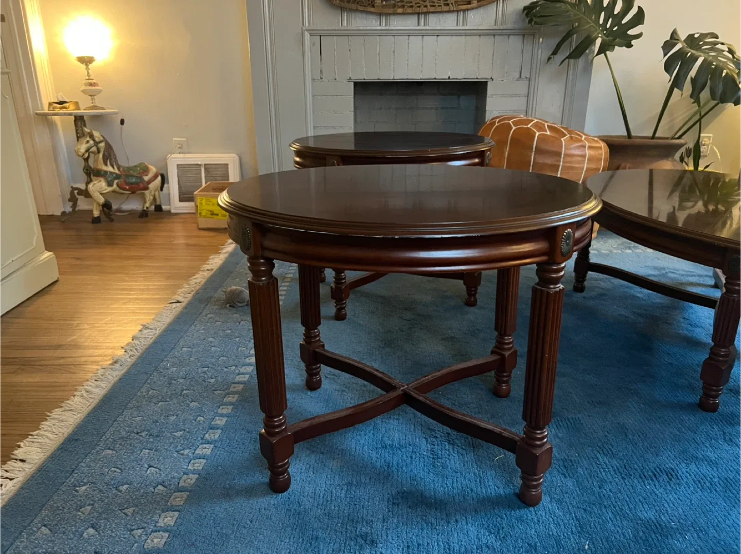 Solid Wood Coffee Table & Side Table Set image indicator(4)