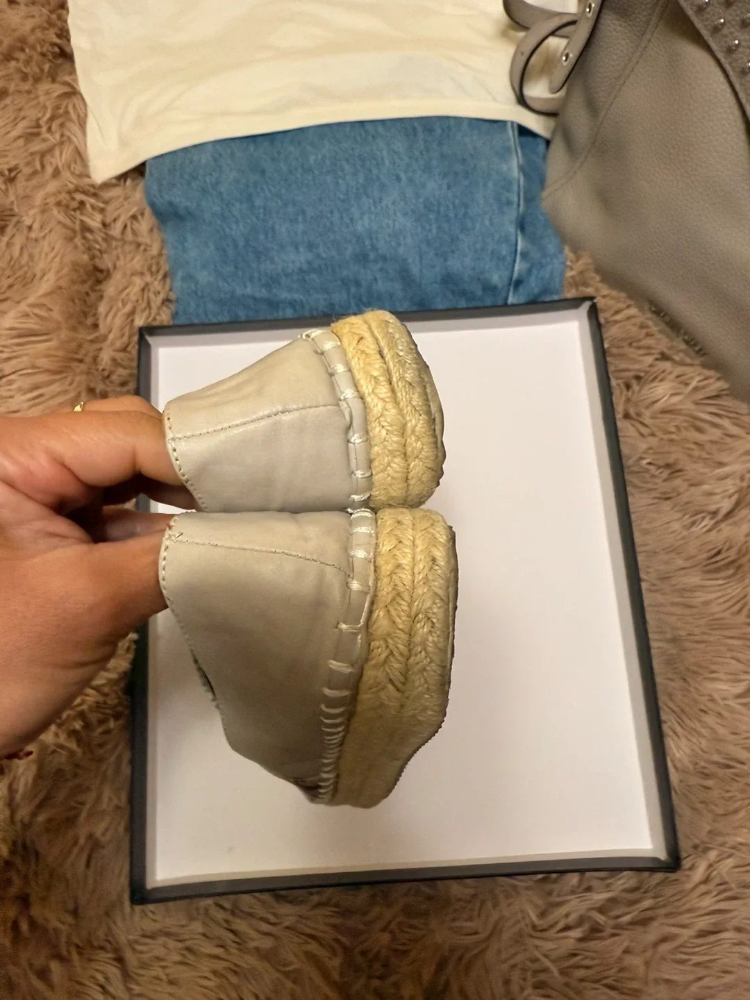 Espadrille Flats with Marilyn Monroe Print image indicator(3)