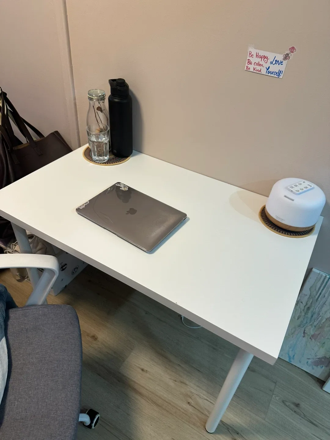 IKEA LINNMON Tabletop with Adils Legs thumbnail