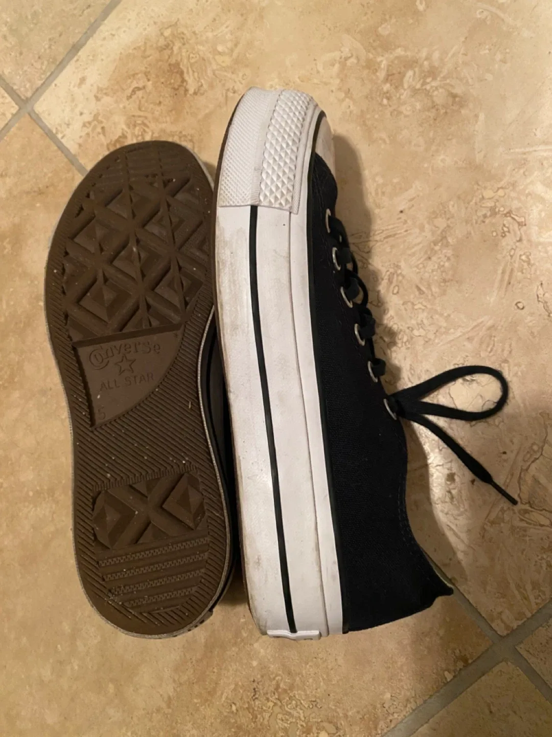 Converse Chuck Taylor All Star Platform Sneakers - Black image indicator(3)