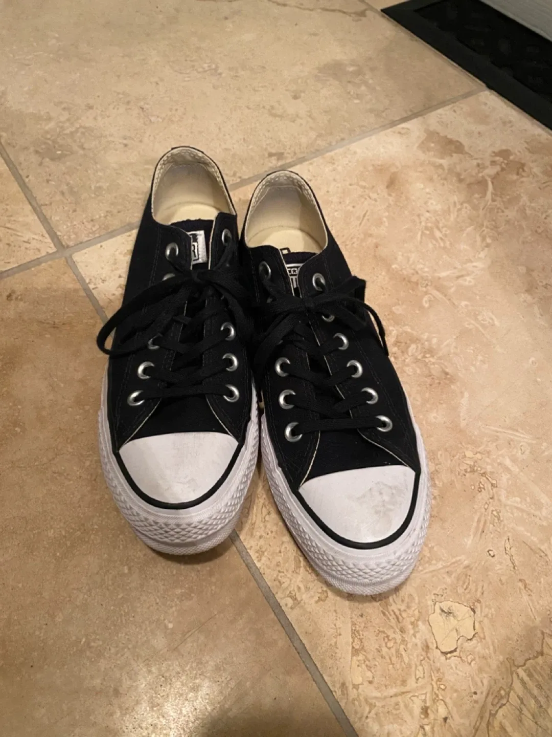 Converse Chuck Taylor All Star Platform Sneakers - Black