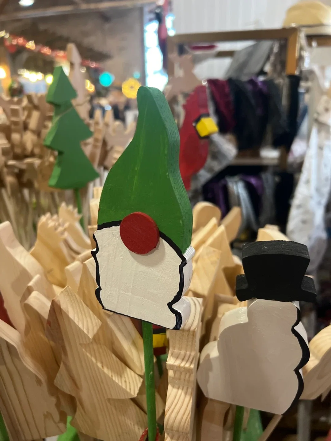 GIFT TOPPERS 🌲 Handmade Wooden Christmas Tree Ornaments image indicator(4)