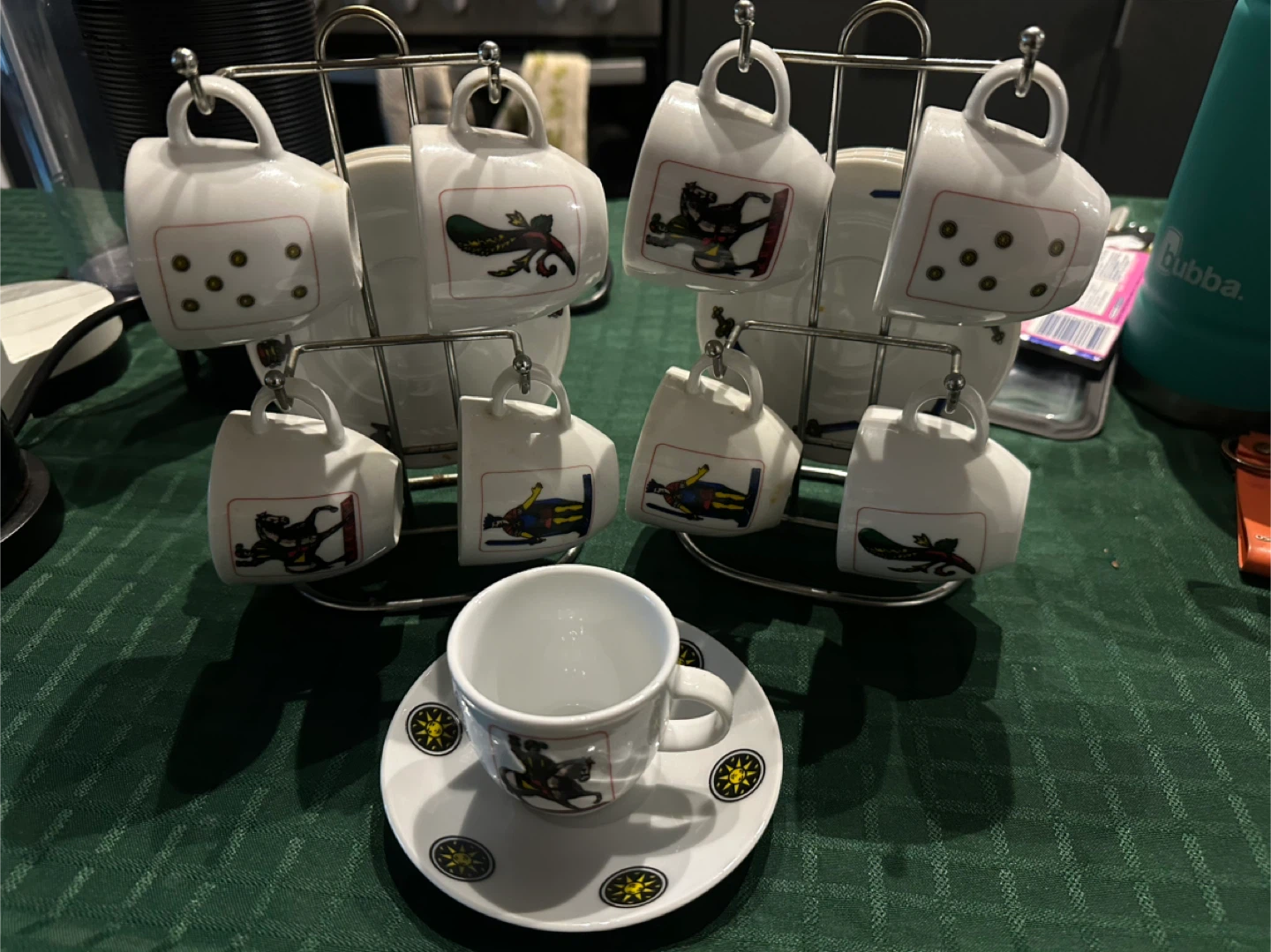 Espresso Cup & Saucer Set with Stand - photo 3