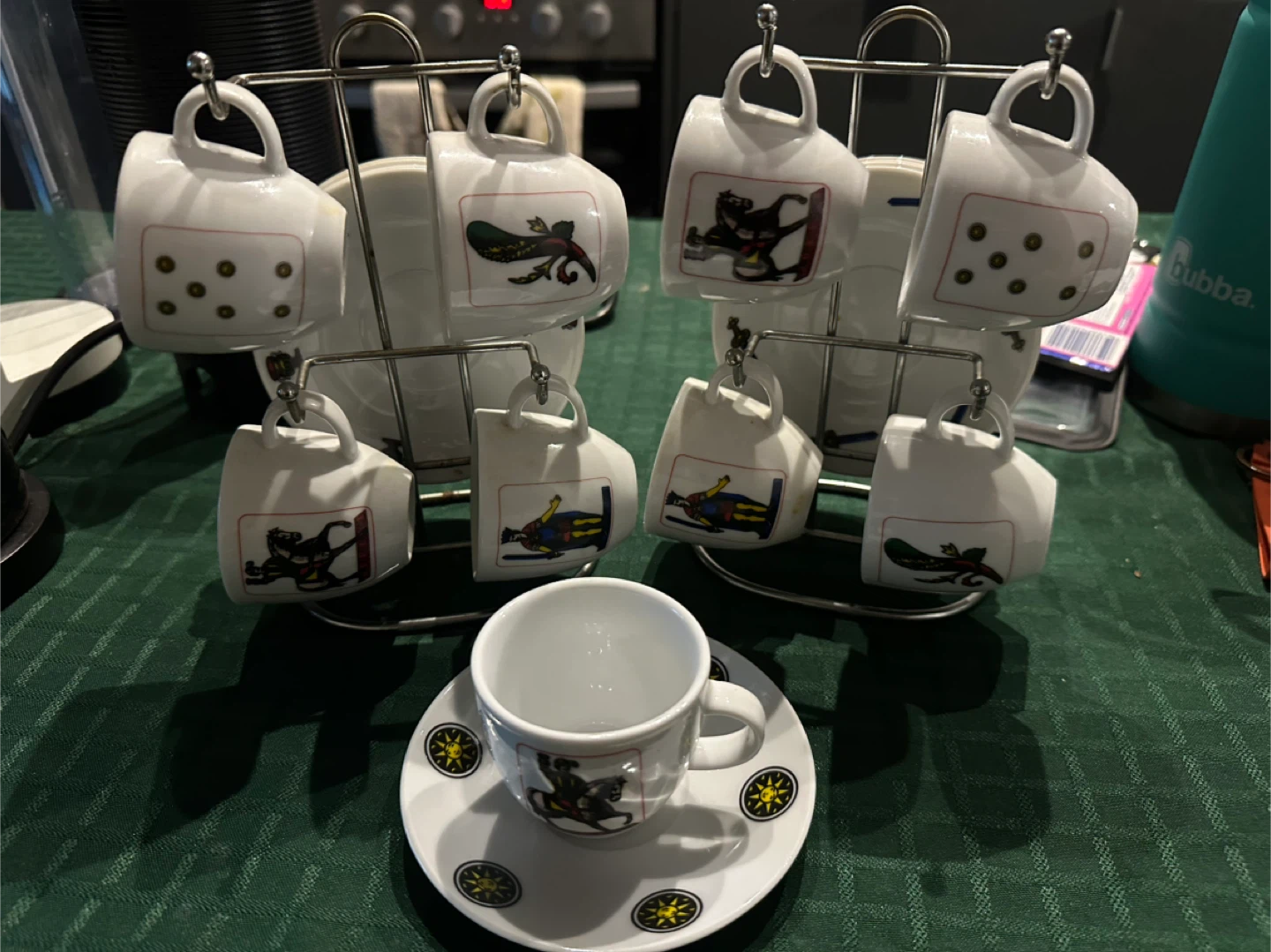 Espresso Cup & Saucer Set with Stand - photo 2