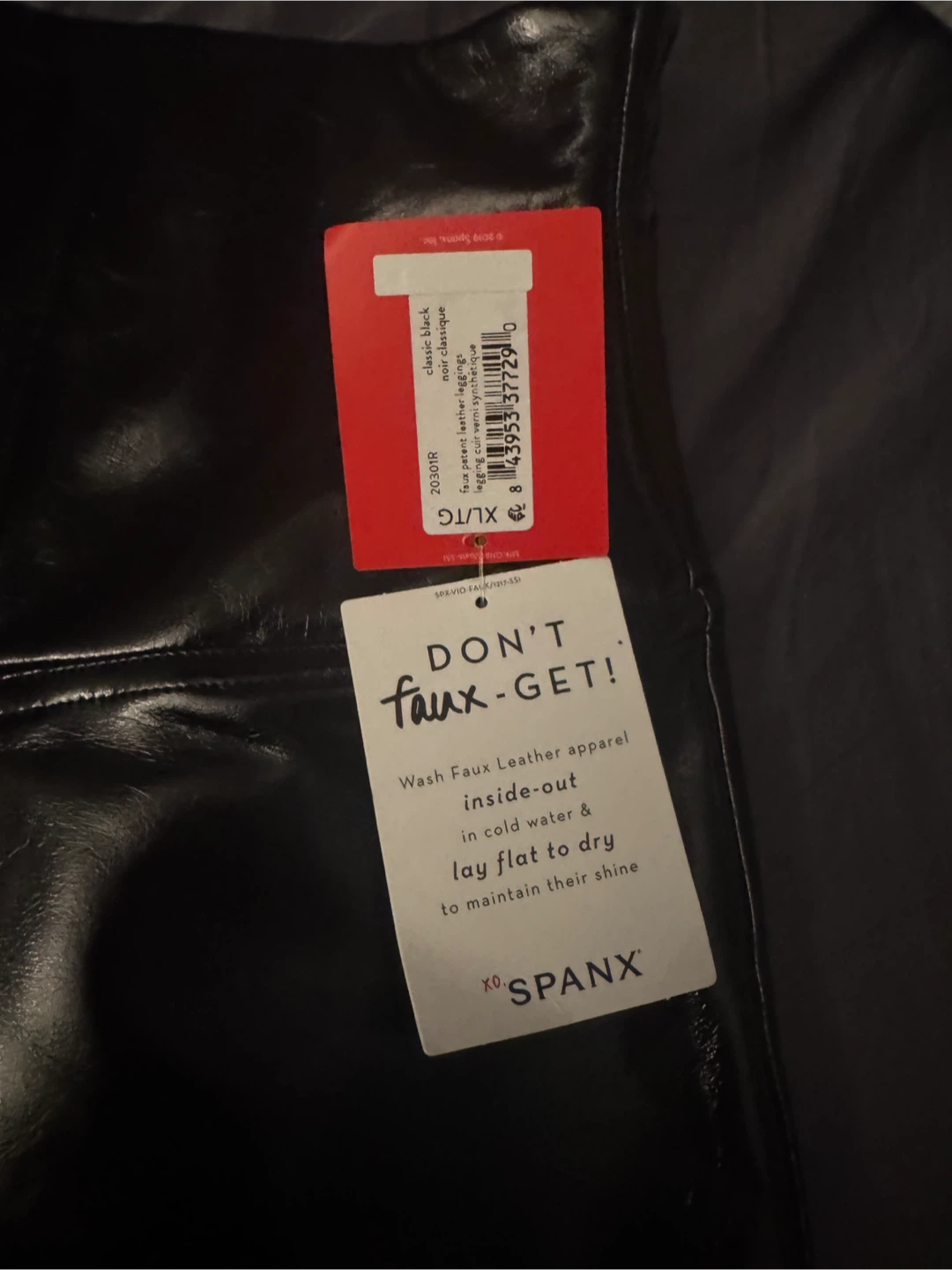 Faux leather leggings - photo 5