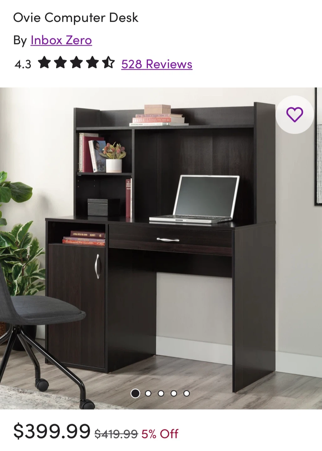 Multiway Use Desk (Perfect for Computer 🖥️ / Makeup 💄)
