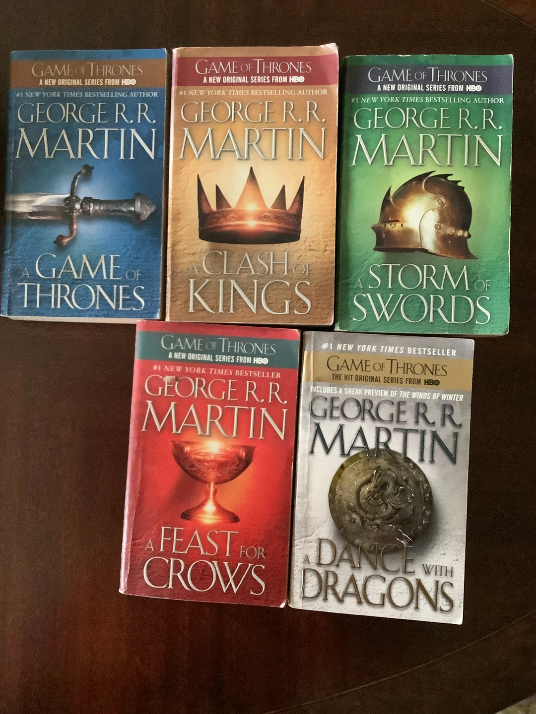 Game of Thrones Book Series by George R.R. Martin