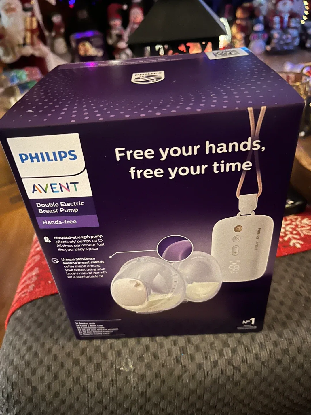 Brand New in sealed box! Hands-Free Double Electric Breast Pump image indicator(10)