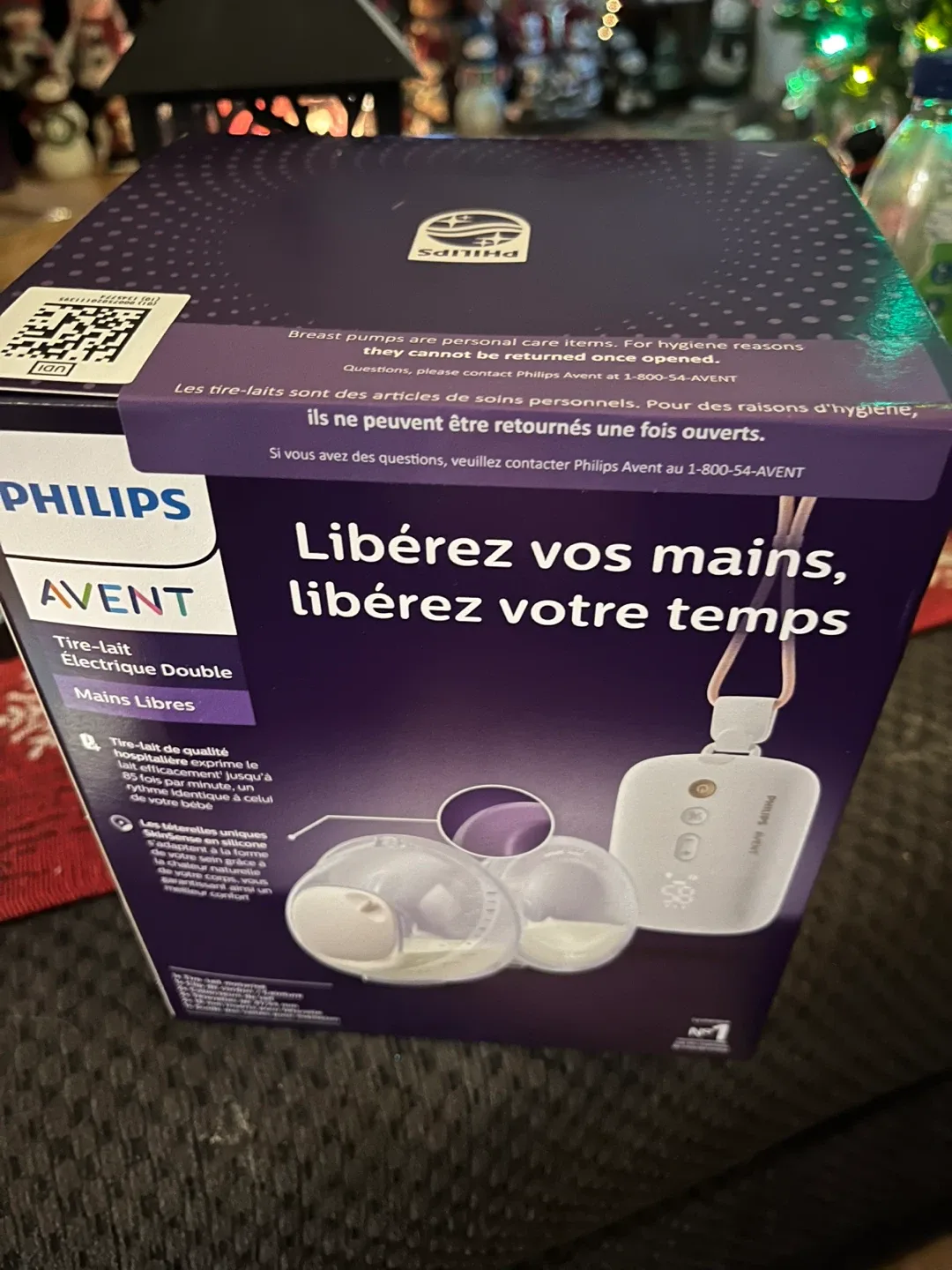 Brand New in sealed box! Hands-Free Double Electric Breast Pump image indicator(9)