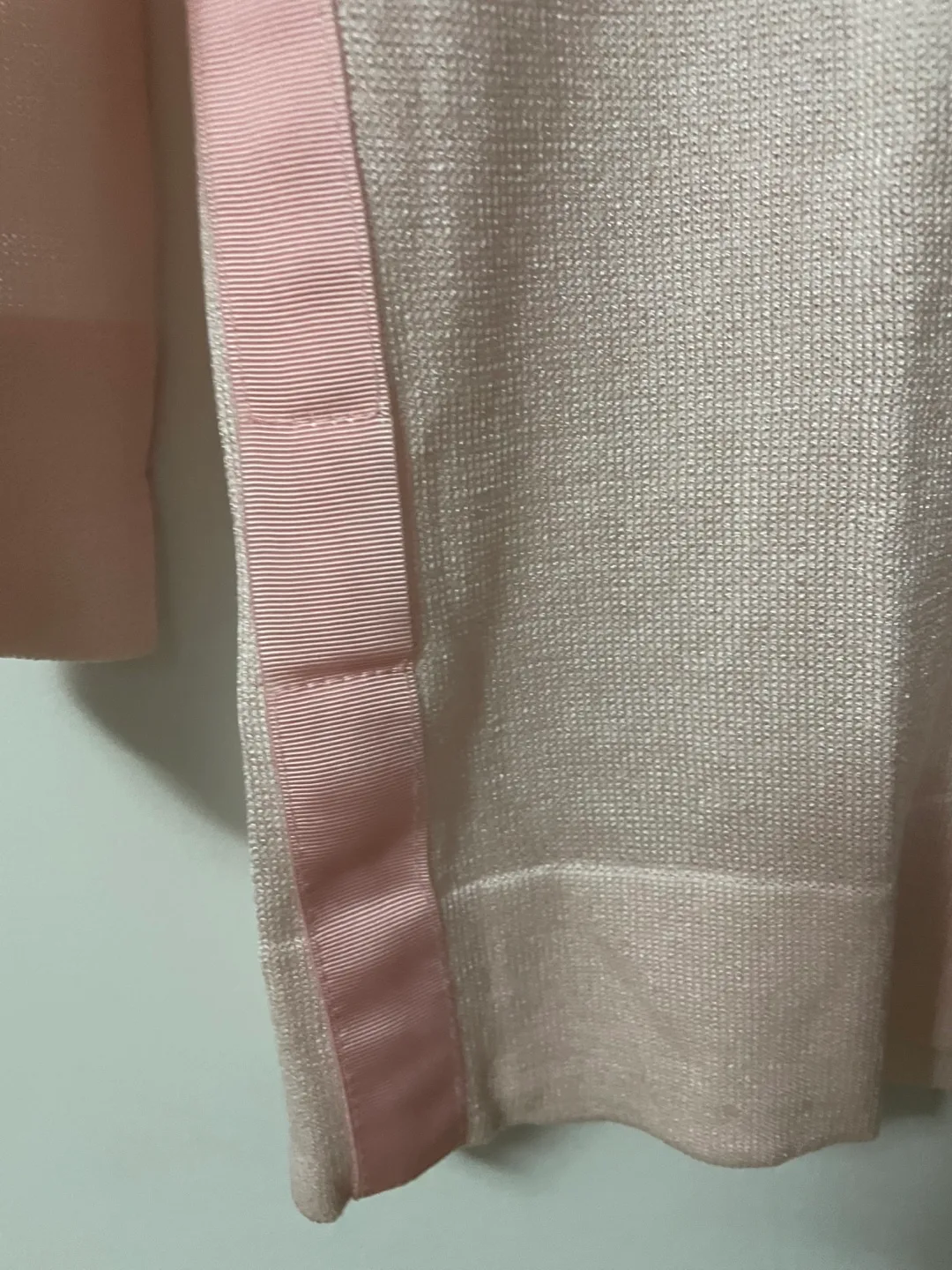 Pink Tartan Cardigan - Size S image indicator(3)
