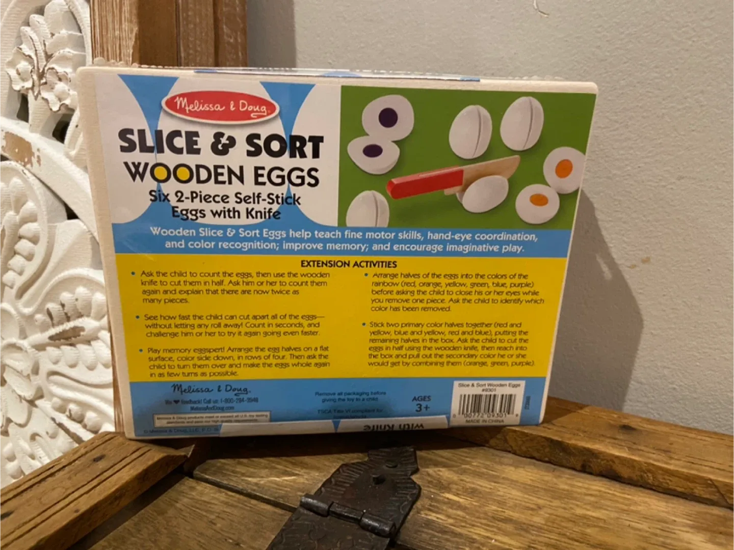 New Melissa and Doug  Slice and Sort Wooden Eggs image indicator(2)