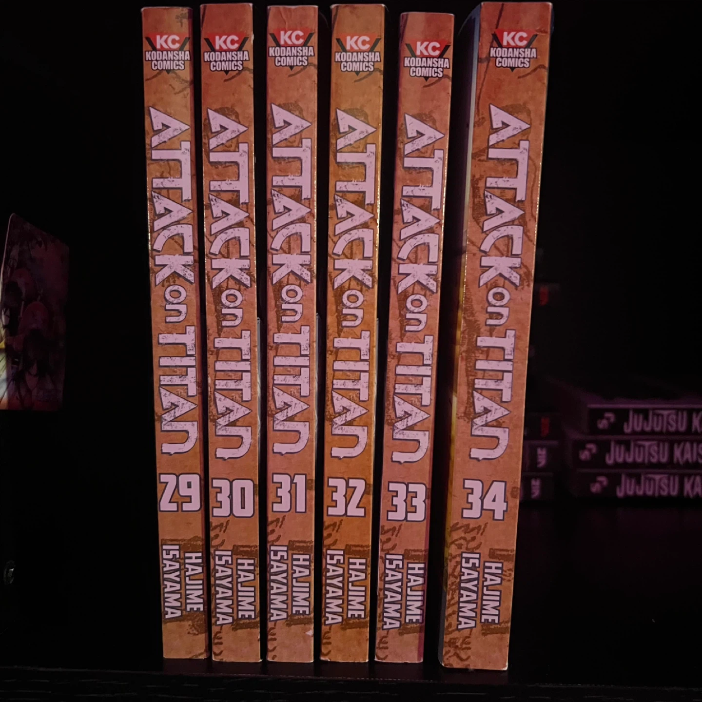 Attack on Titan Manga Volumes 29-34 by Hajime Isayama - photo 2