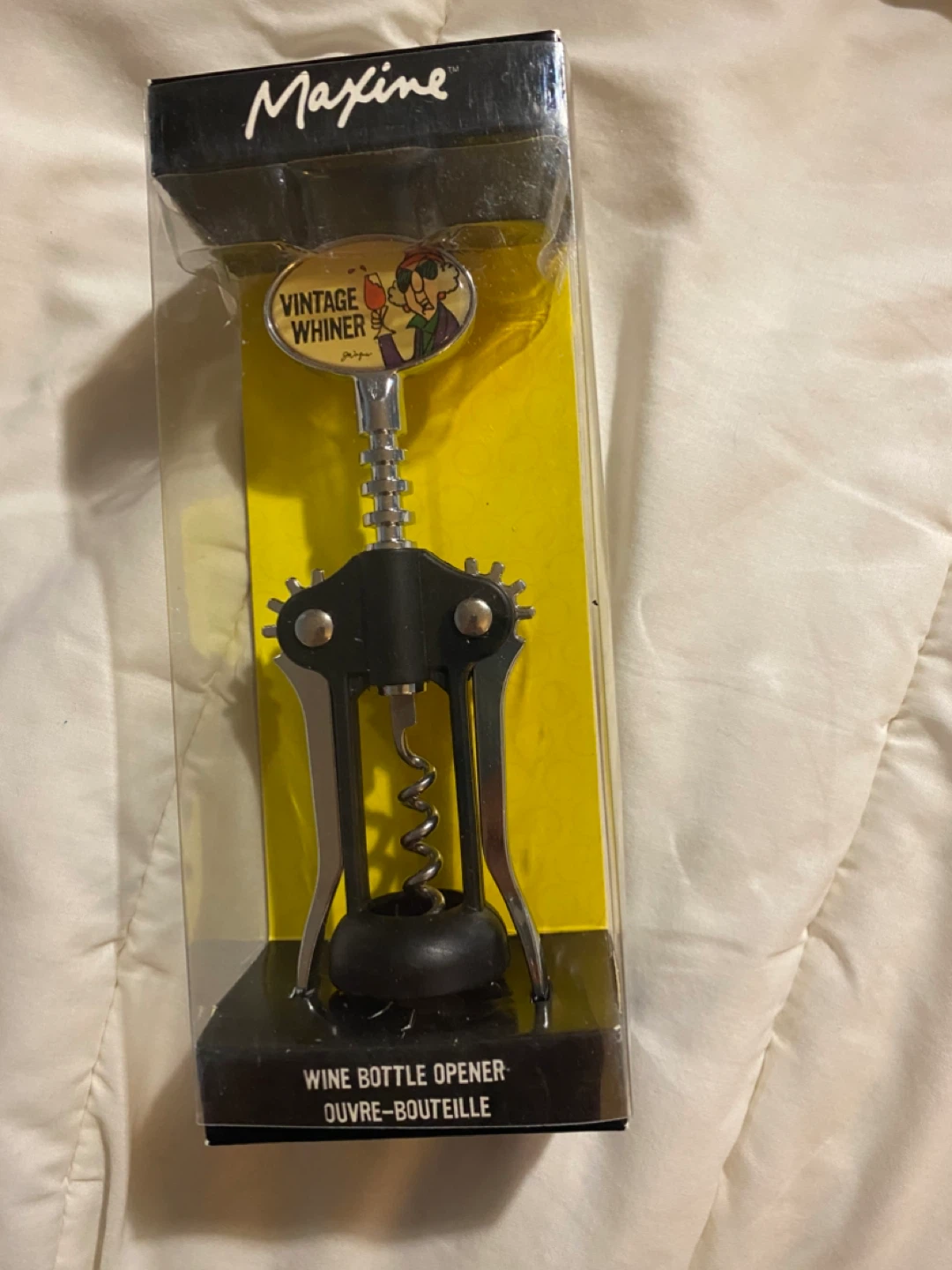 Maxine Wine Bottle Opener - New in Box!