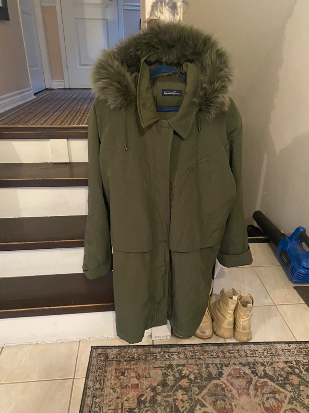 Forecaster of Boston Olive Green Winter Coat