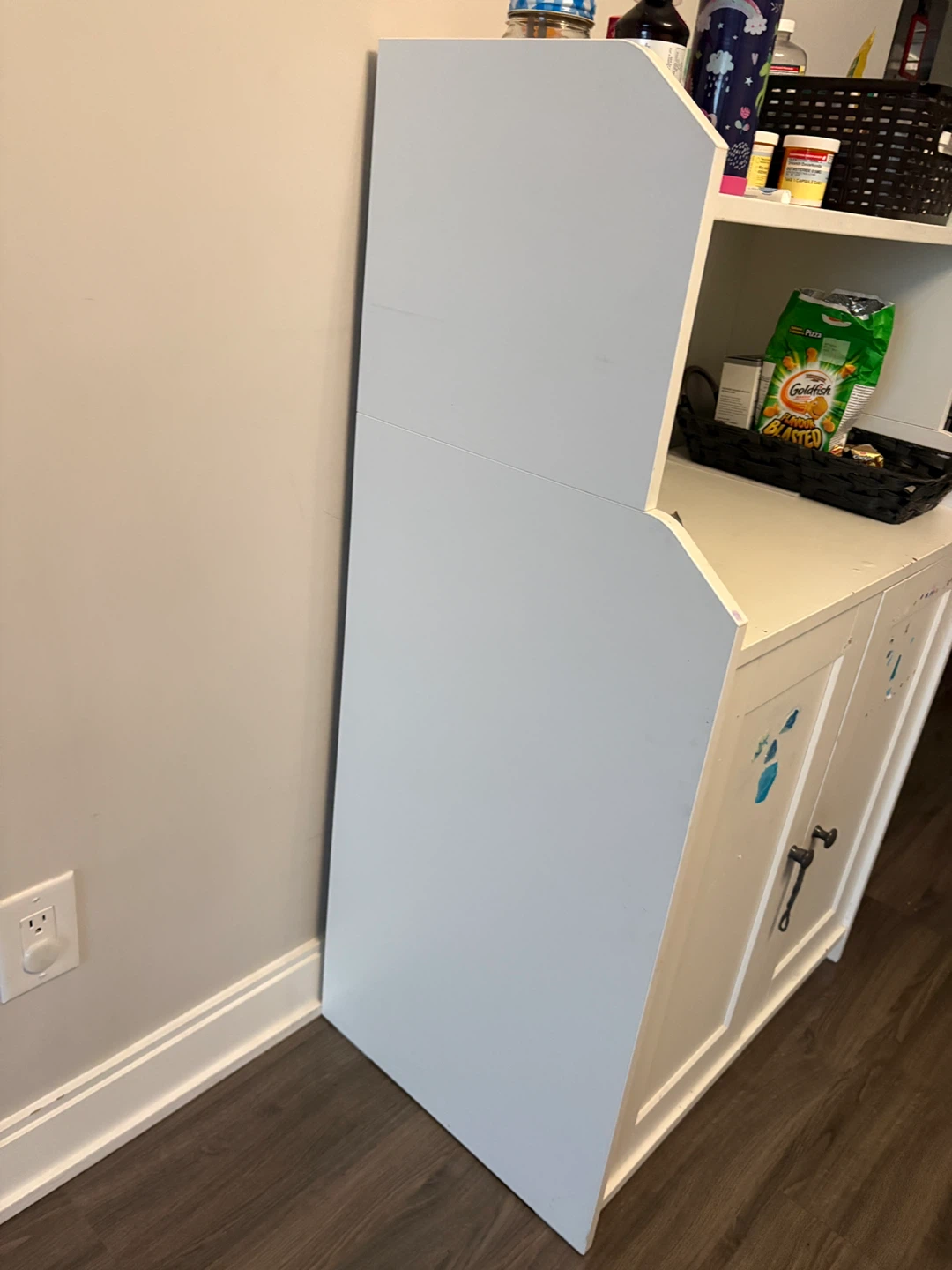IKEA Hauga Cabinet with 2 Doors, White - photo 3