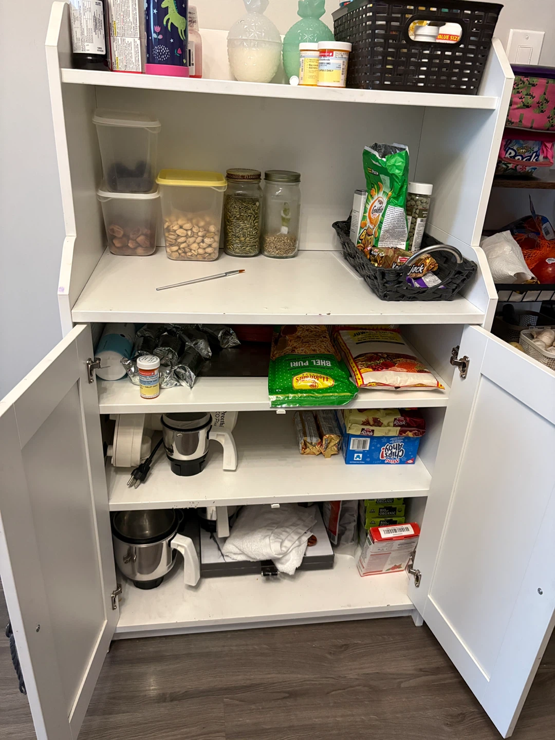 IKEA Hauga Cabinet with 2 Doors, White - photo 2