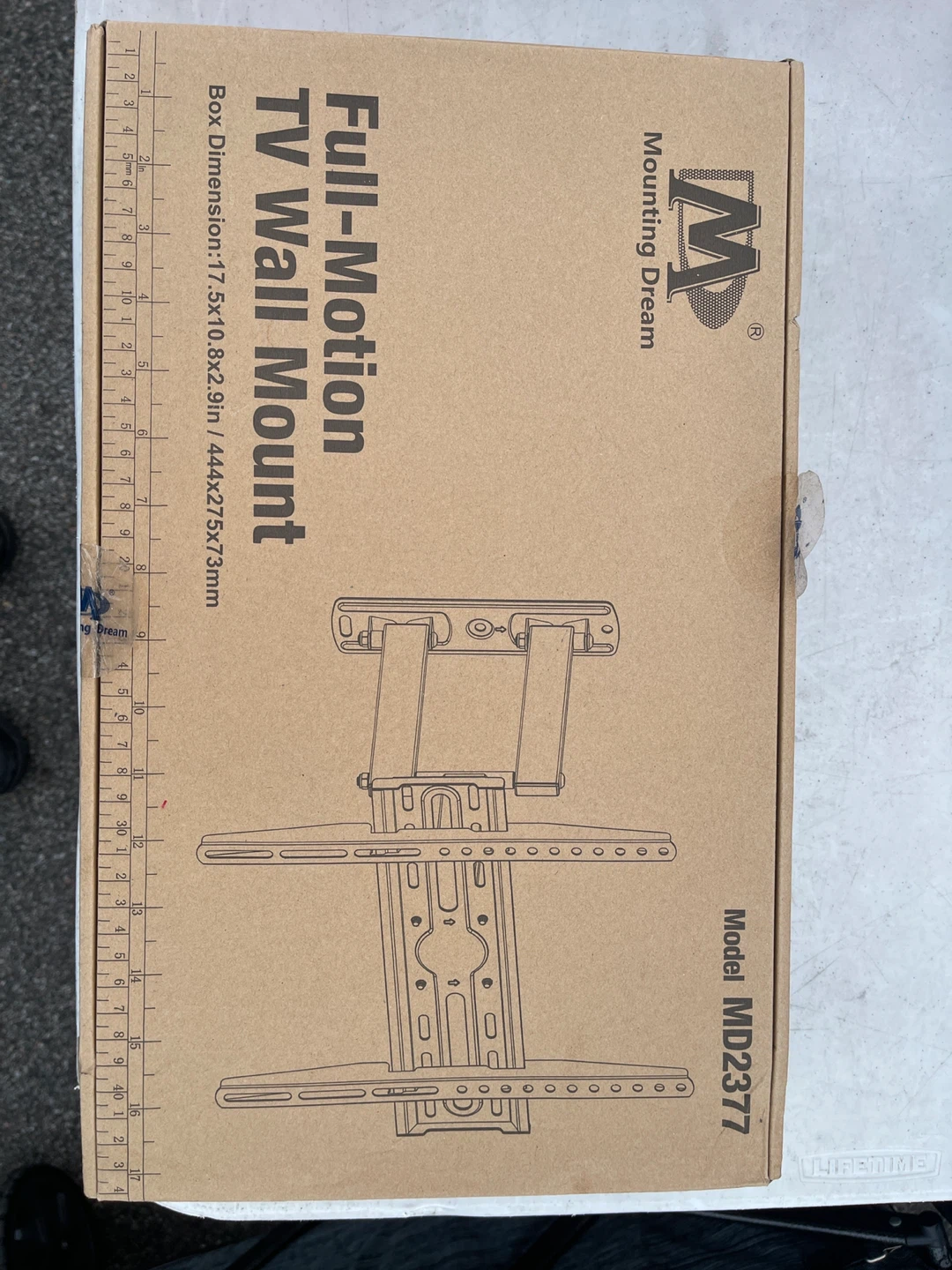 New Mounting Dream Full-Motion TV Wall Mount MD2377