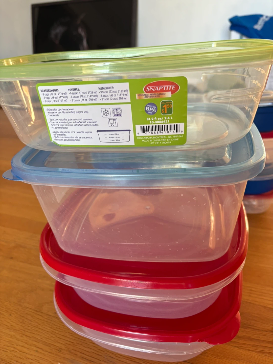 Snapware Plastic Food Storage Containers - photo 2
