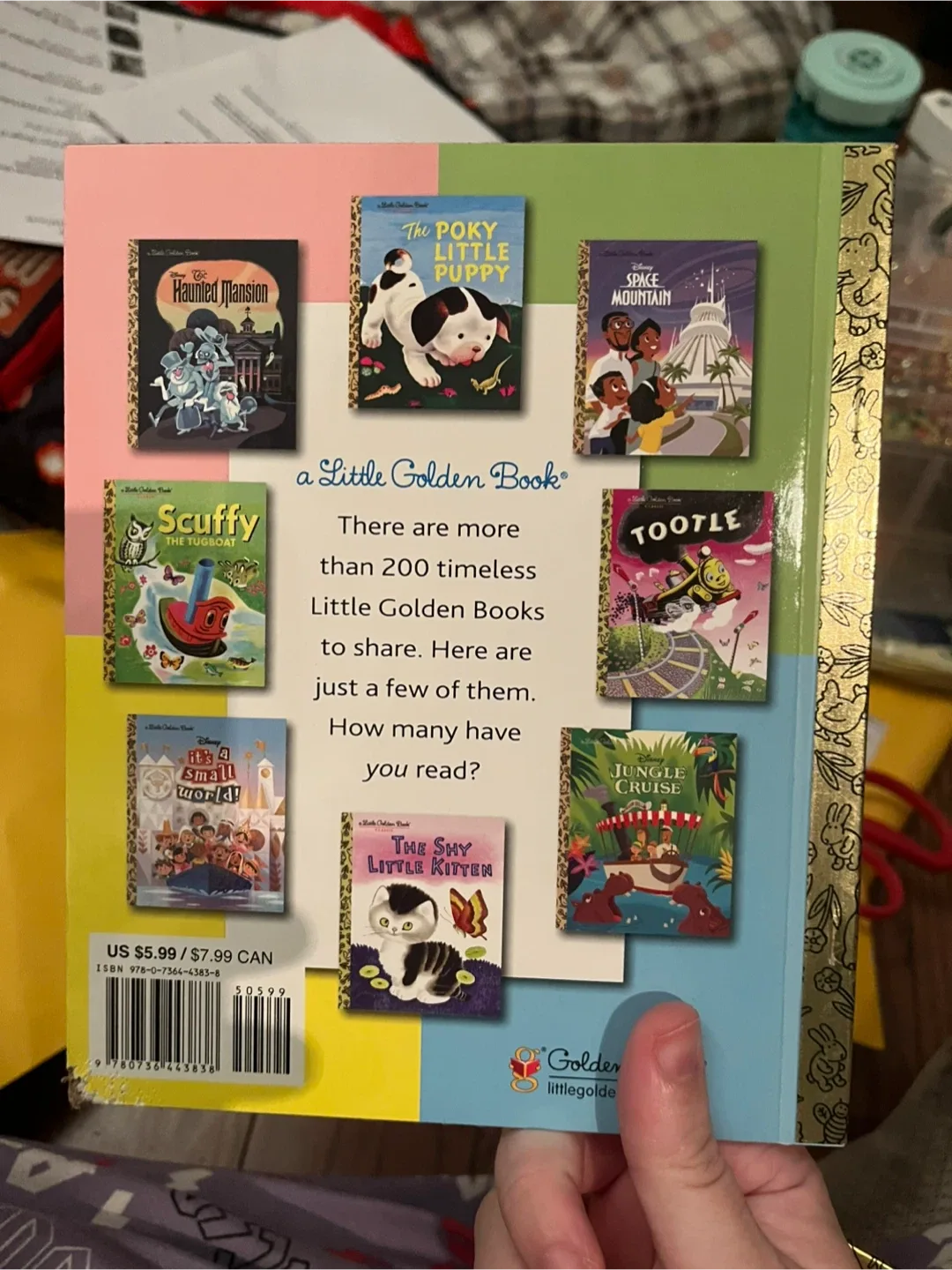 Disney Pirates of the Caribbean Little Golden Book image indicator(2)