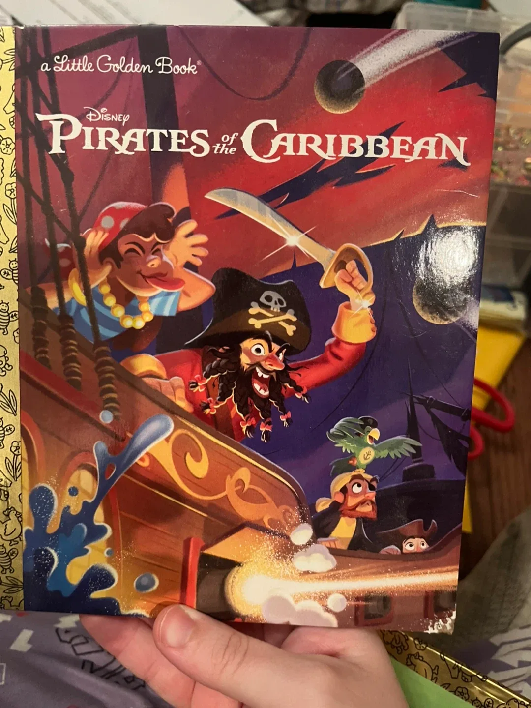 Disney Pirates of the Caribbean Little Golden Book