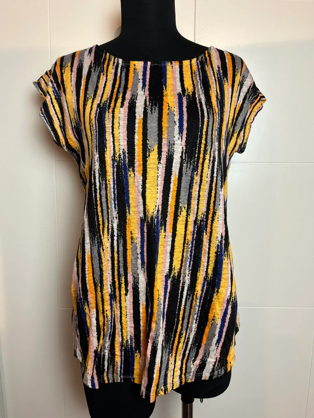 Cynthia Rowley Linen Top - Multi-Colour