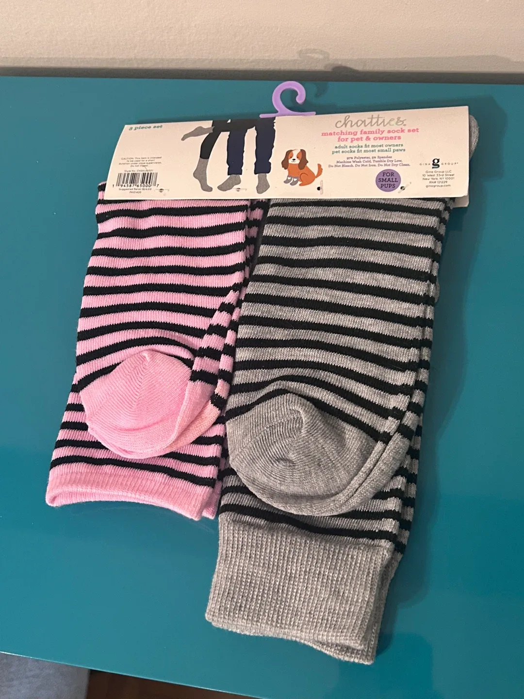 🐶NEW Matching Dog Mom & Dog Dad Sock Set + Pet Socks image indicator(2)