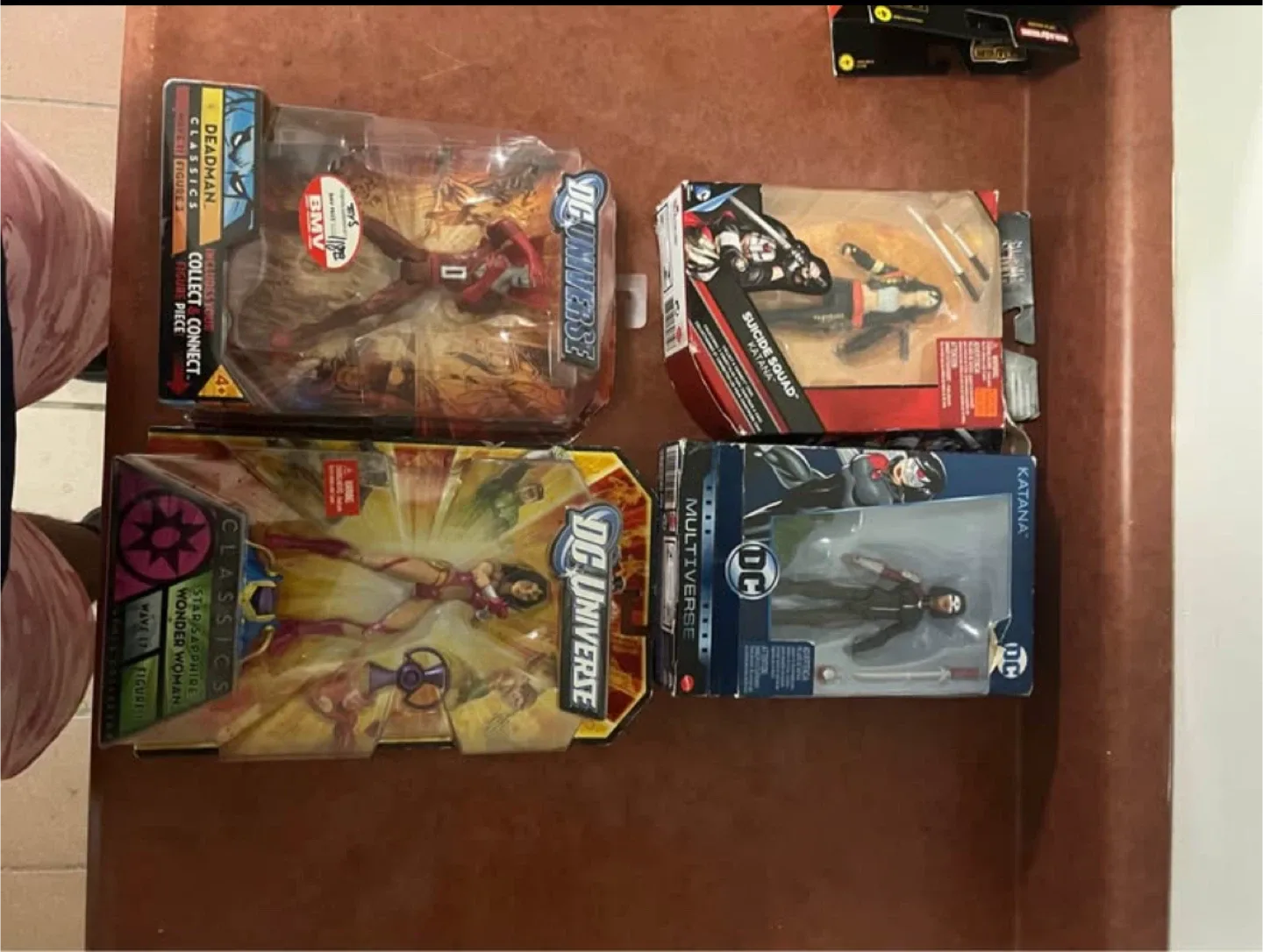 DC Universe Action Figures - Deadman, Wonder Woman, Katana thumbnail