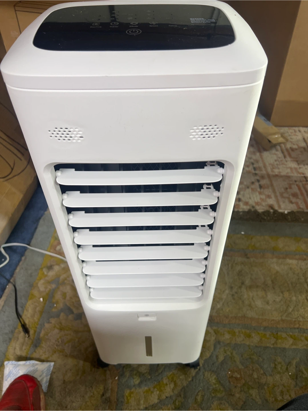 White Evaporative Air Cooler