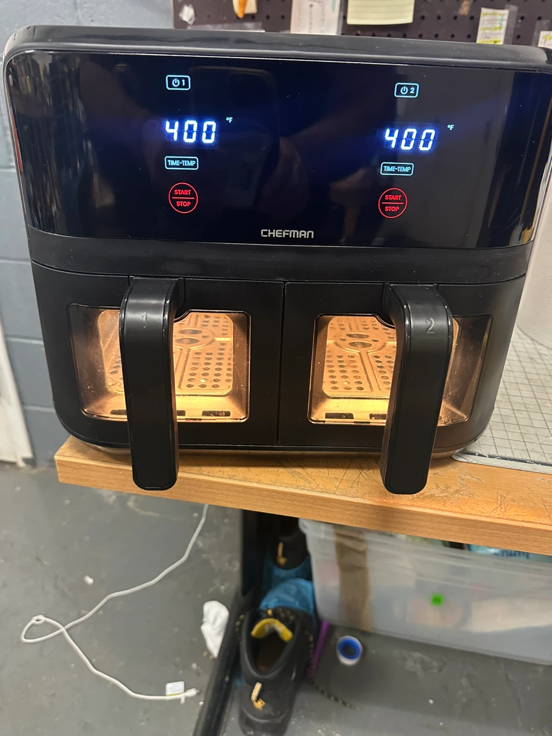 Chefman Dual Basket Air Fryer
