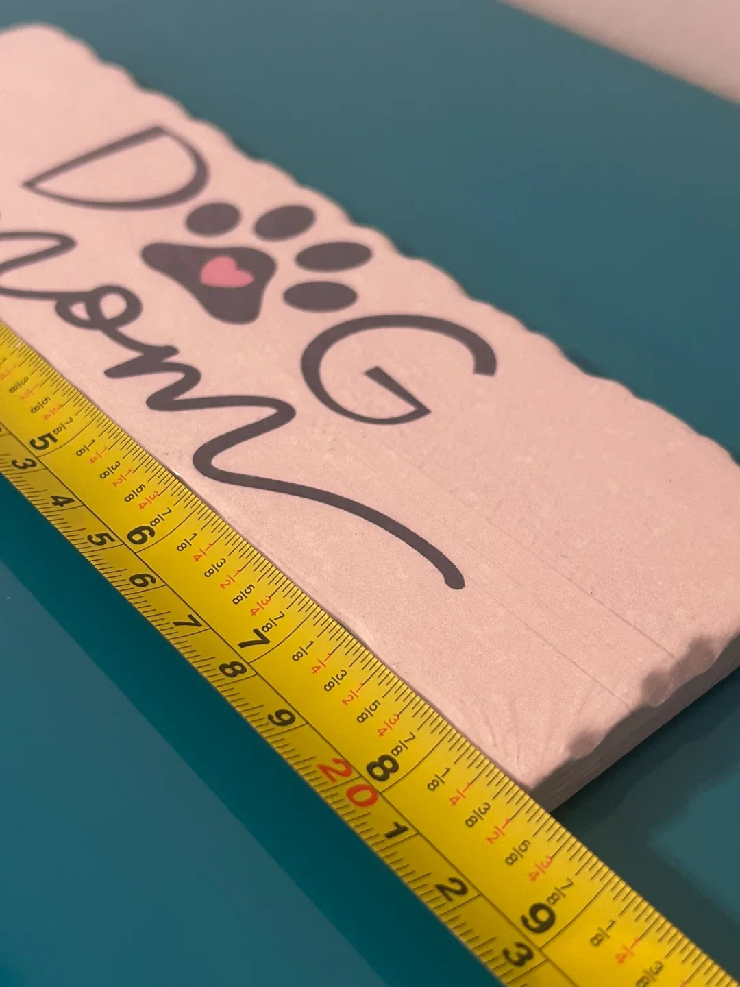 🐶NEW Stone “Dog Mom” Plaque – 8.5” image indicator(3)