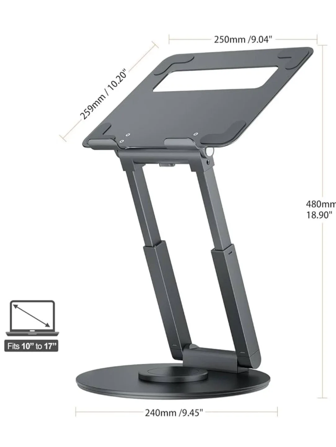 Tounee Laptop Stand image indicator(7)