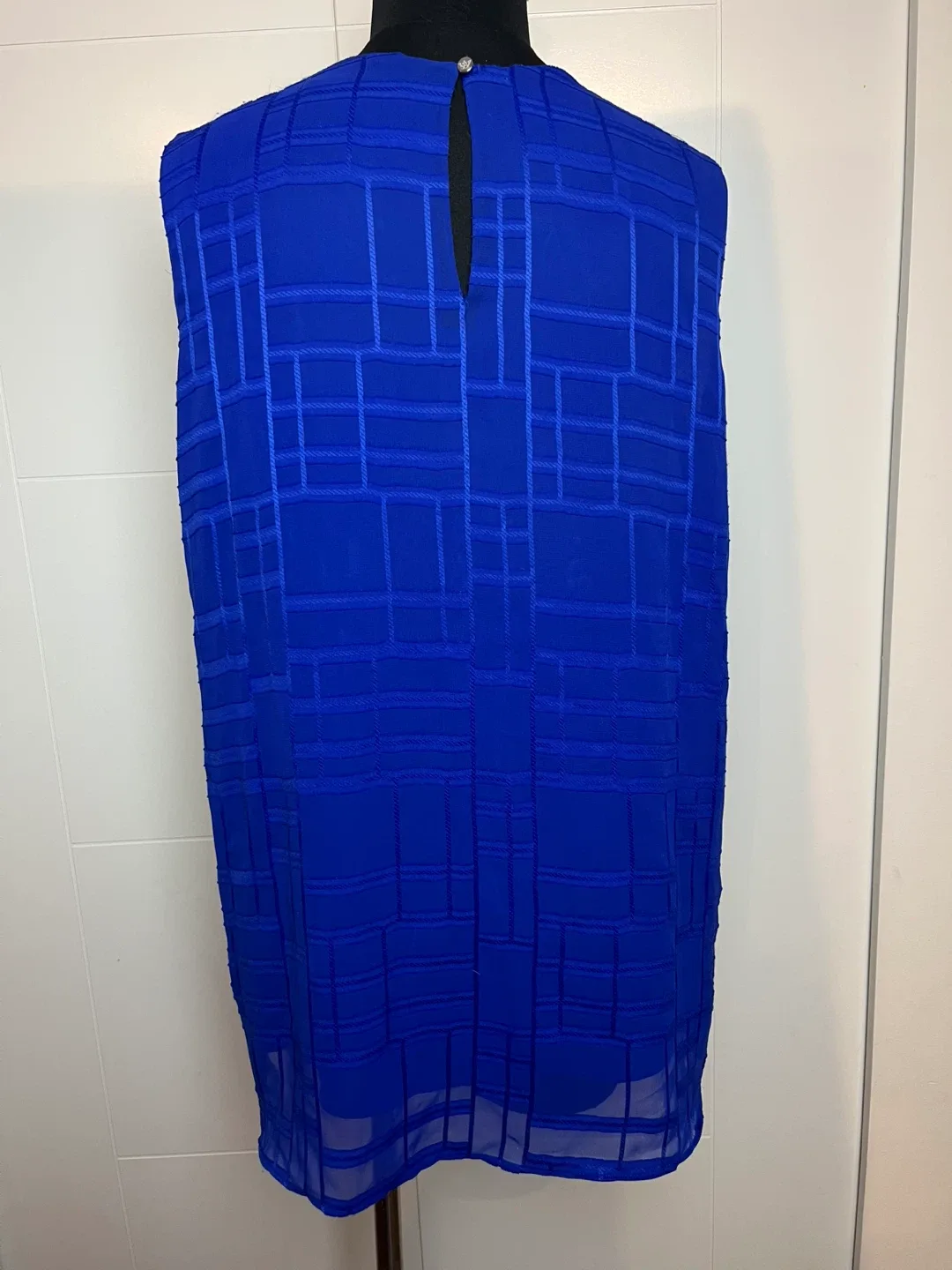 Chaus New York Blue Sleeveless Top image indicator(2)
