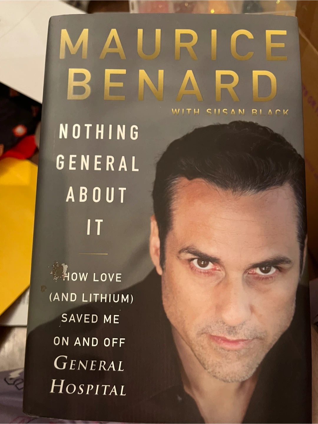 Maurice Benard 'Nothing General About It' Book
