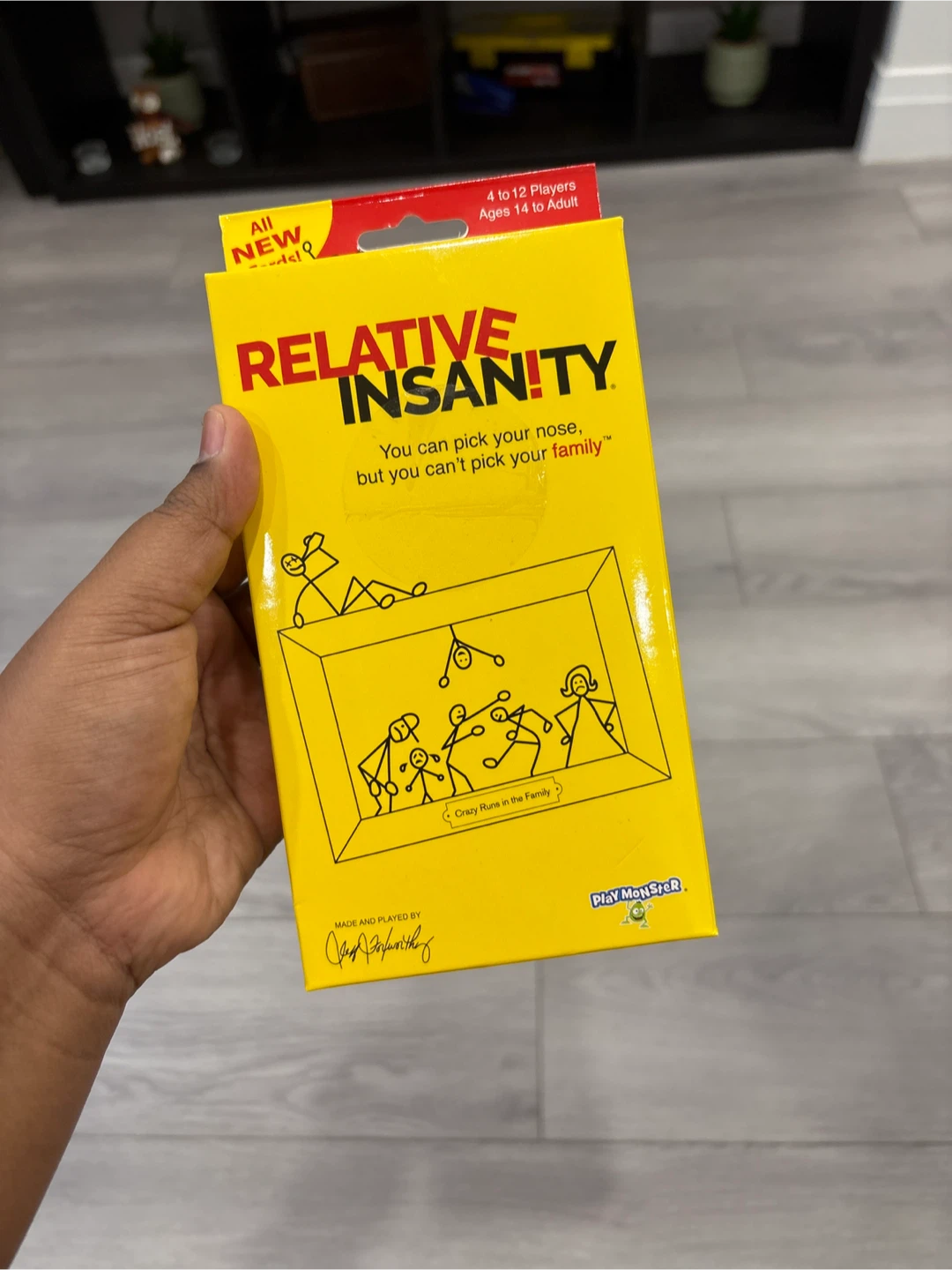 Relative Insanity Card Game - New!