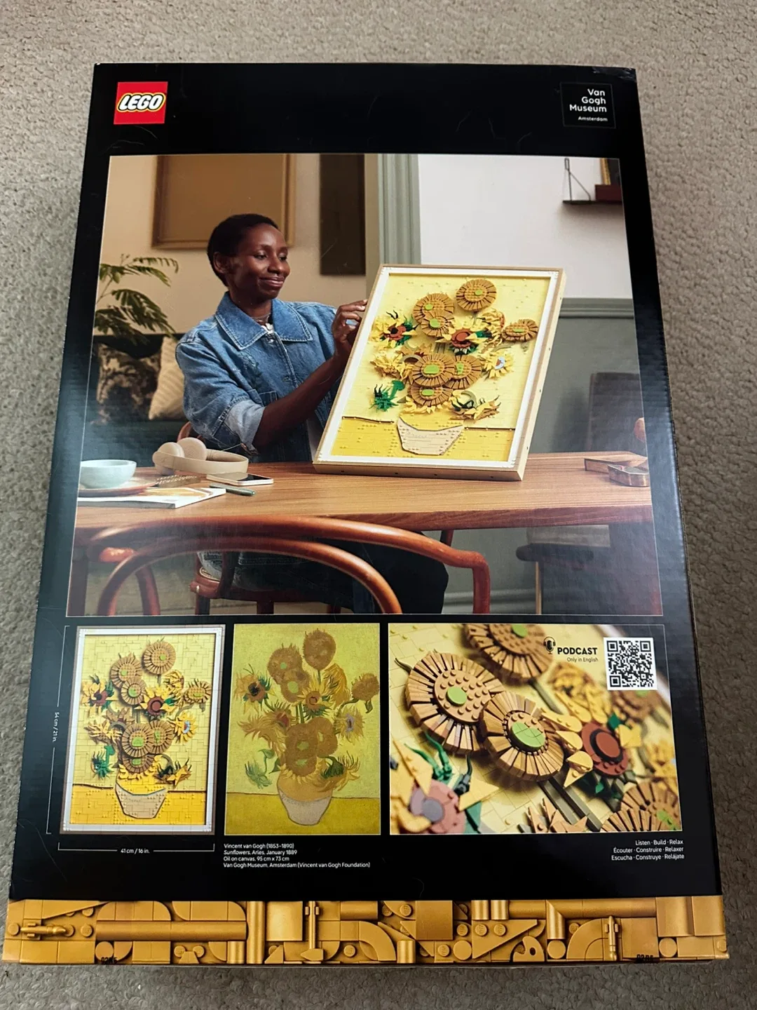 LEGO Art Vincent van Gogh - Sunflowers 31215 image indicator(2)